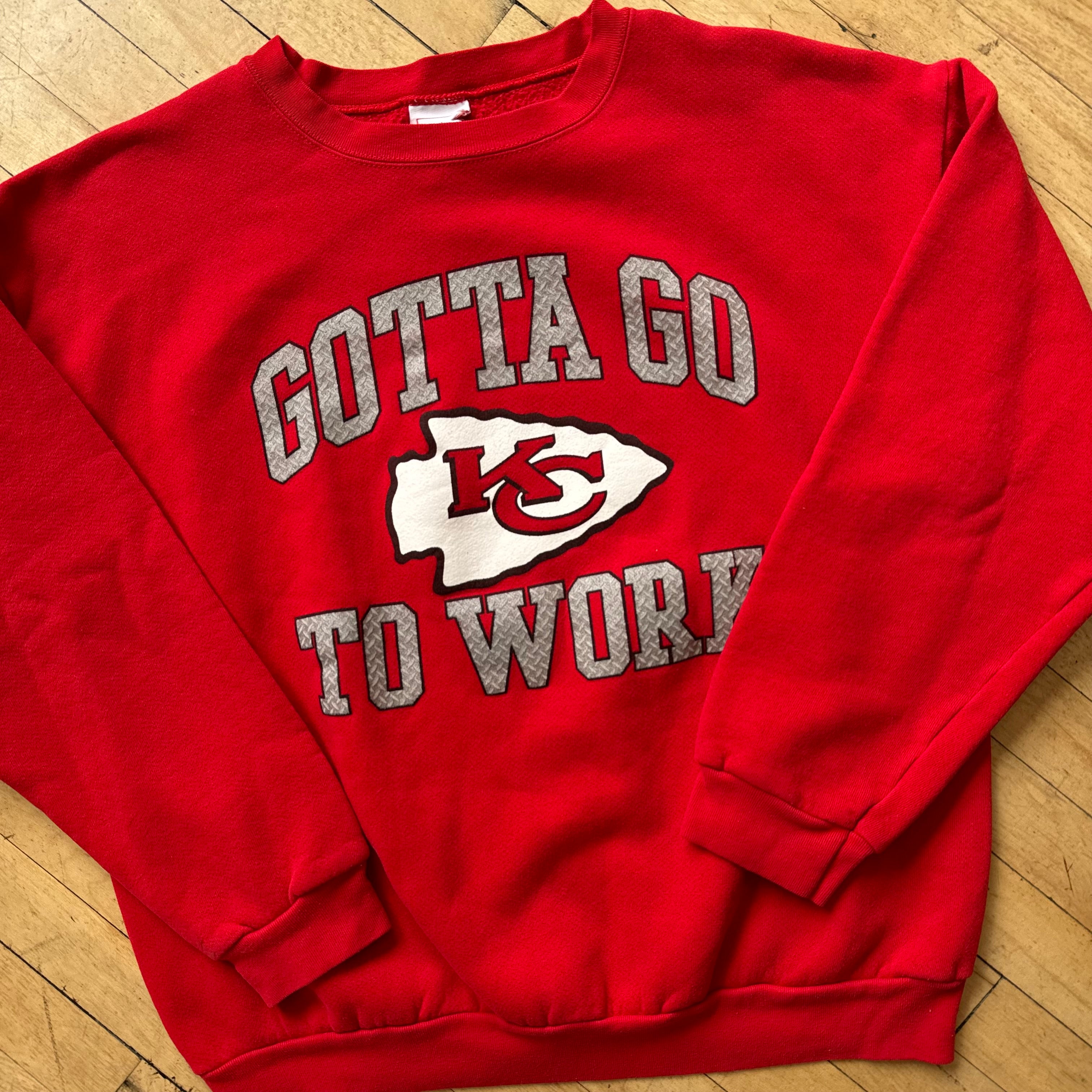 Vintage Kansas City Chiefs CrewNeck Sz XL