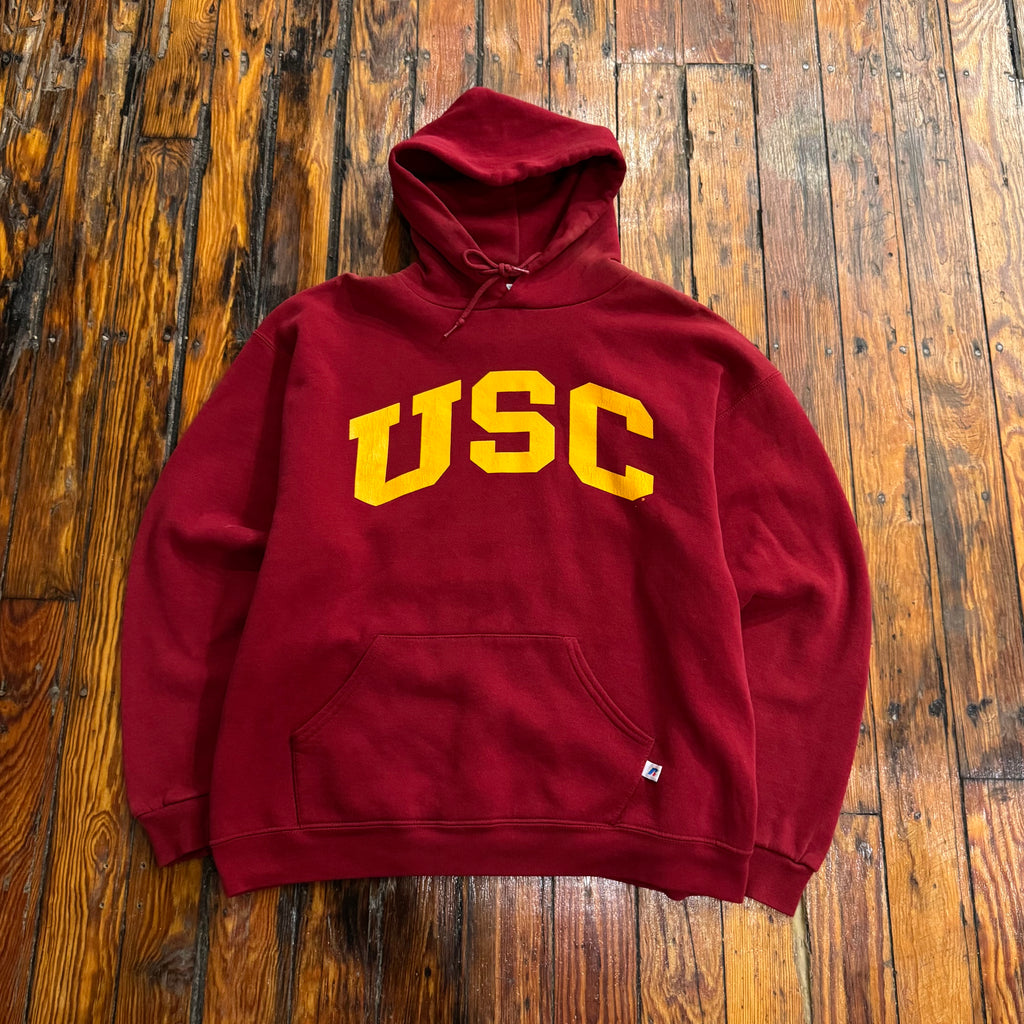 Vintage Russell USC Hoodie Sz L