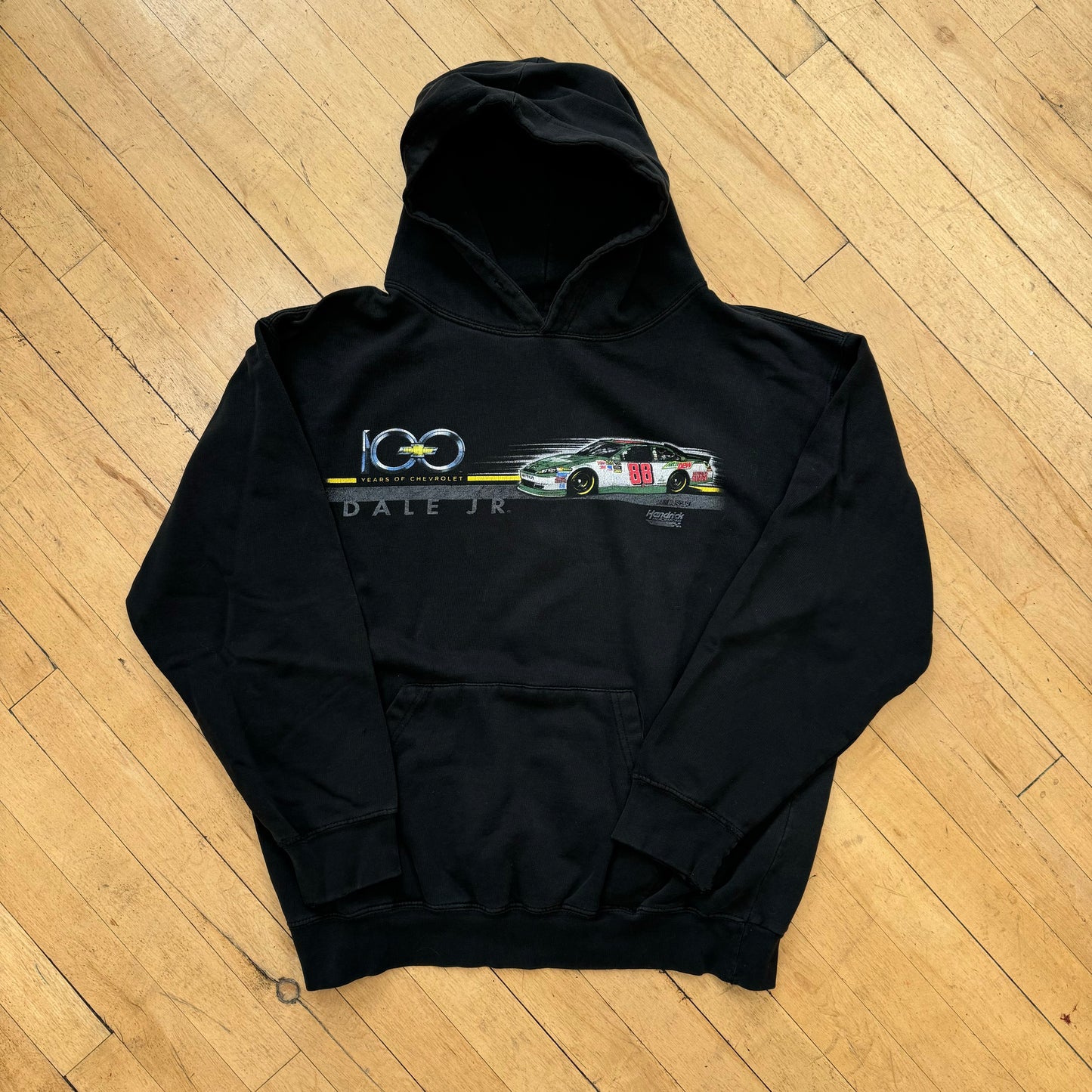 Vintage Dale Jr. Nascar Hoodie Sz L