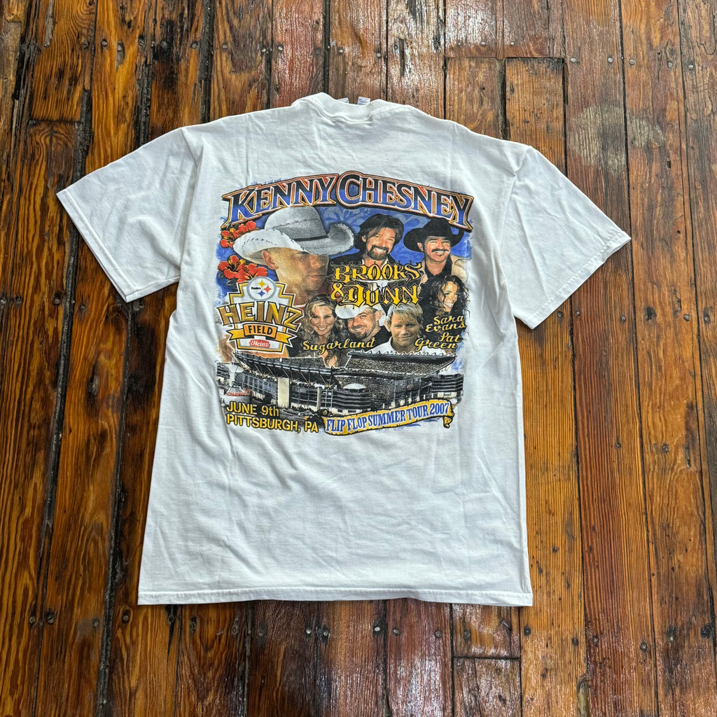 Y2K Kenny Chesney Tour T-shirt Sz M