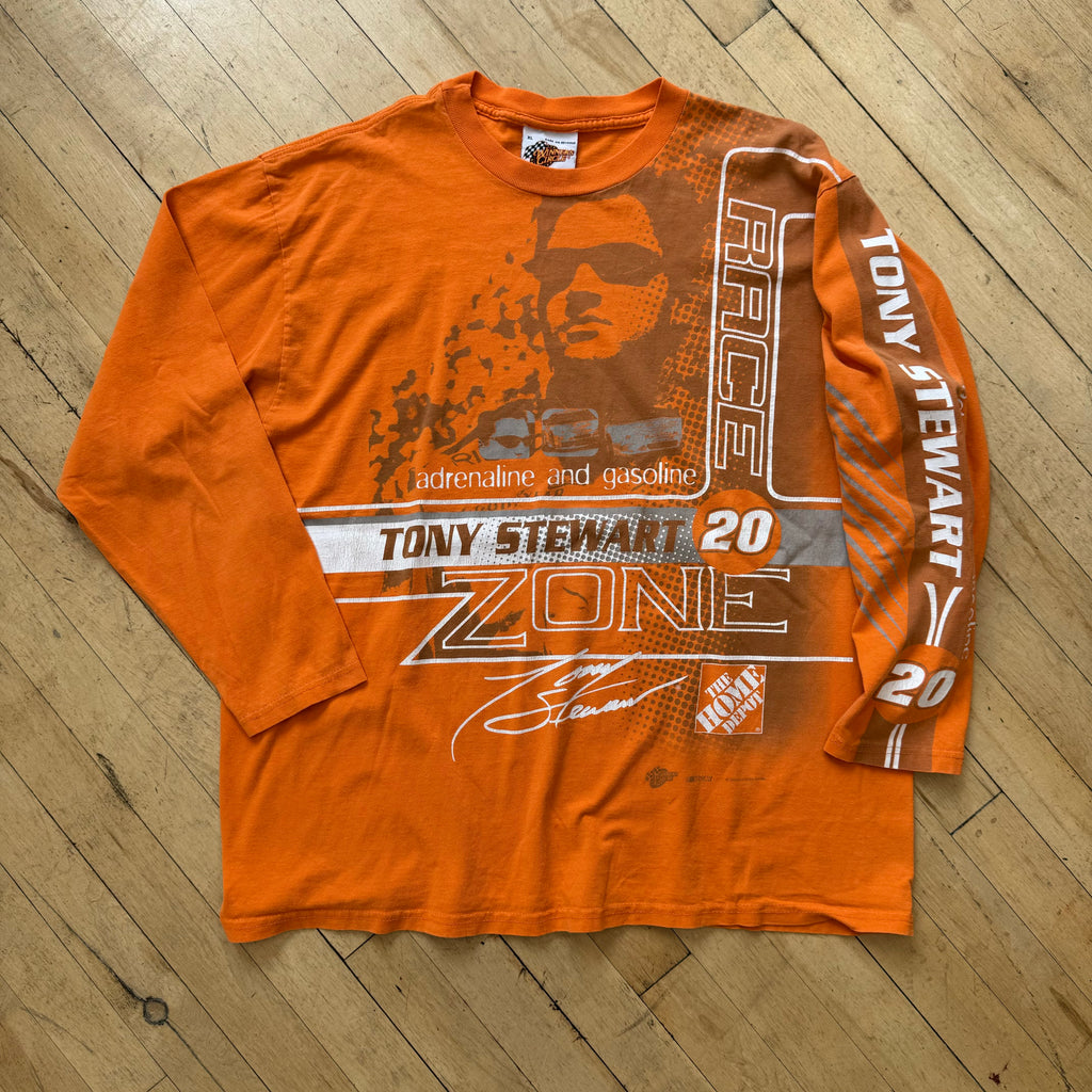 Vintage Tony Steuart Home Depot Nascar T-shirt Sz XL