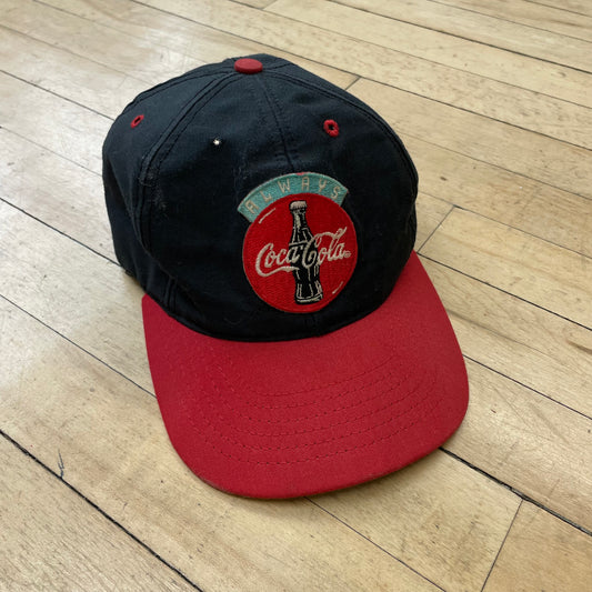 90s Embroidered Always Coca-Cola SnapBack Hat