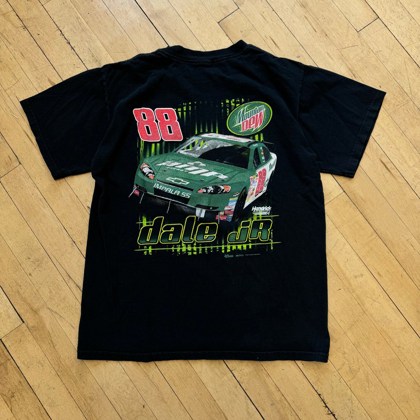 Vintage MT. Dew Dale Jr Nascar T-shirt Sz M