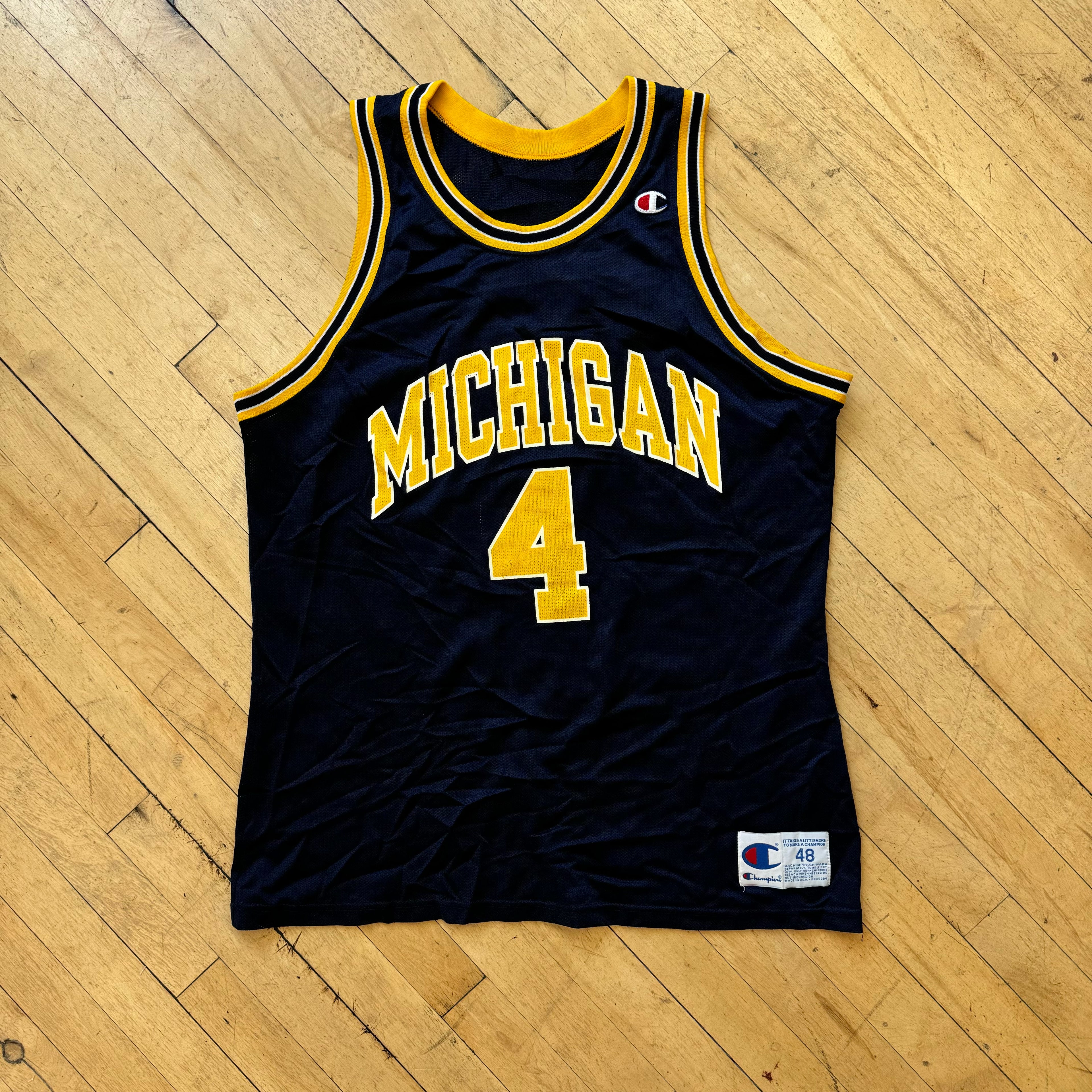 Vintage Champion Chris Weber Jersey Sz 48