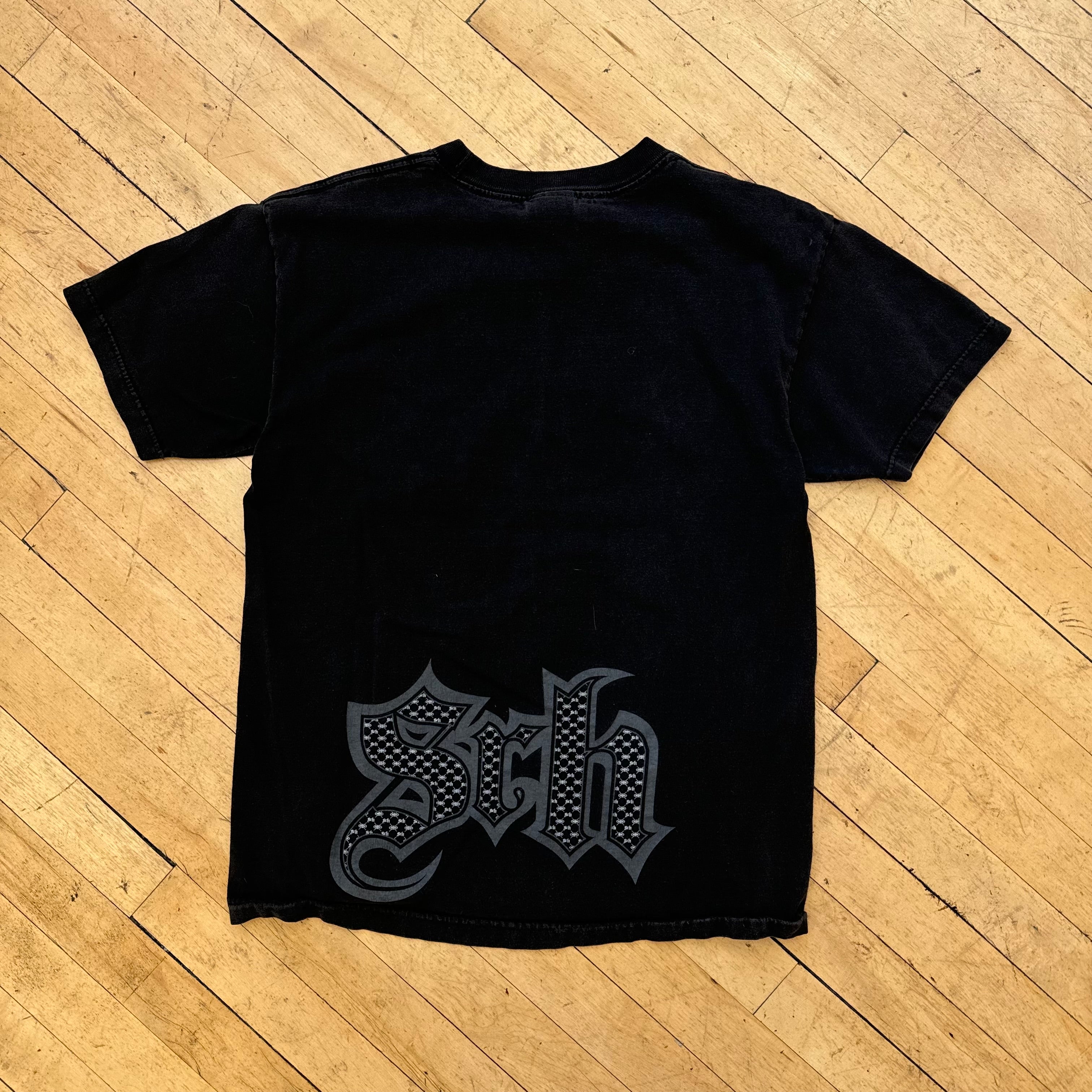 Y2K SCH Graphic T-shirt Sz M