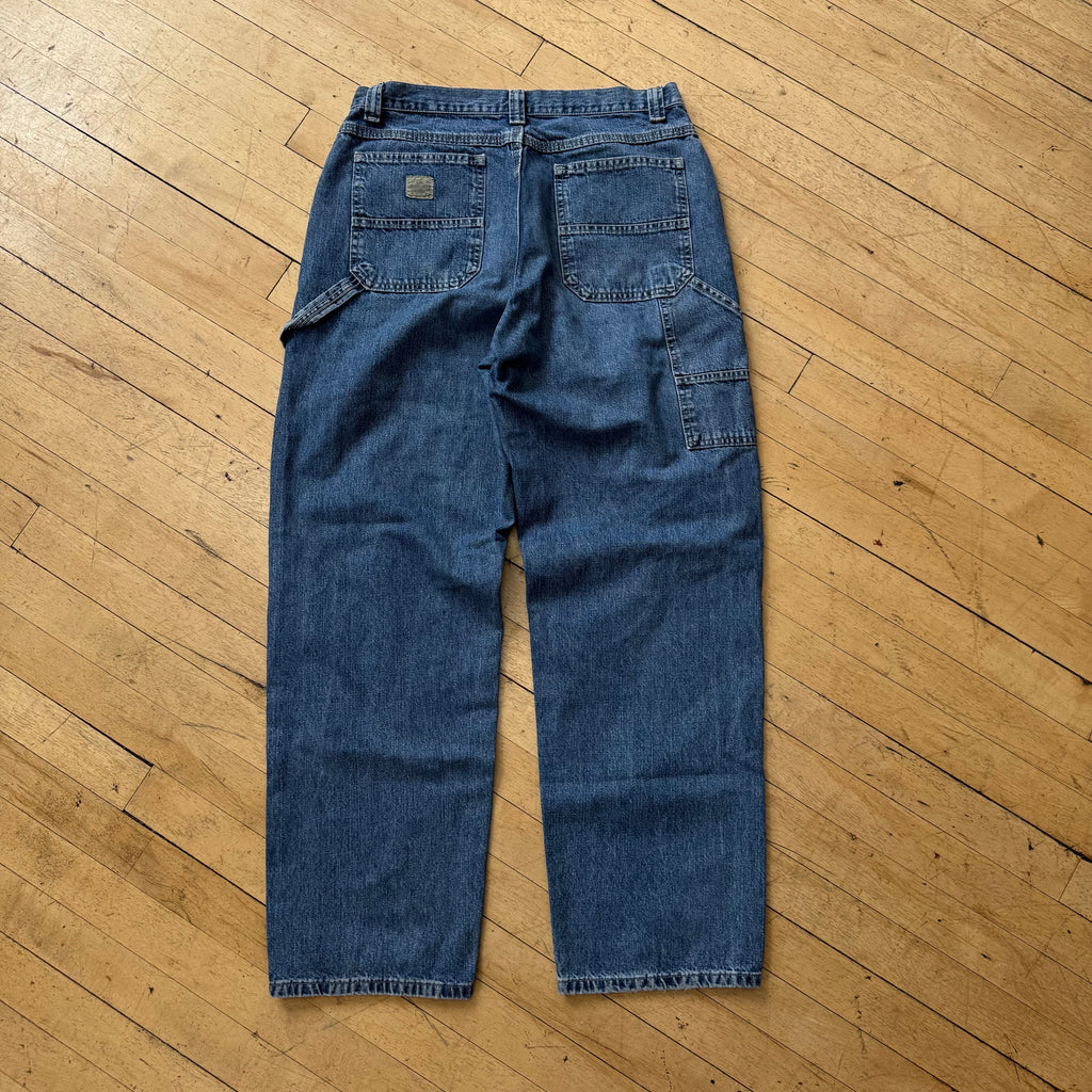 Vintage Lee Dungarees Denim Jeans Sz 33x32