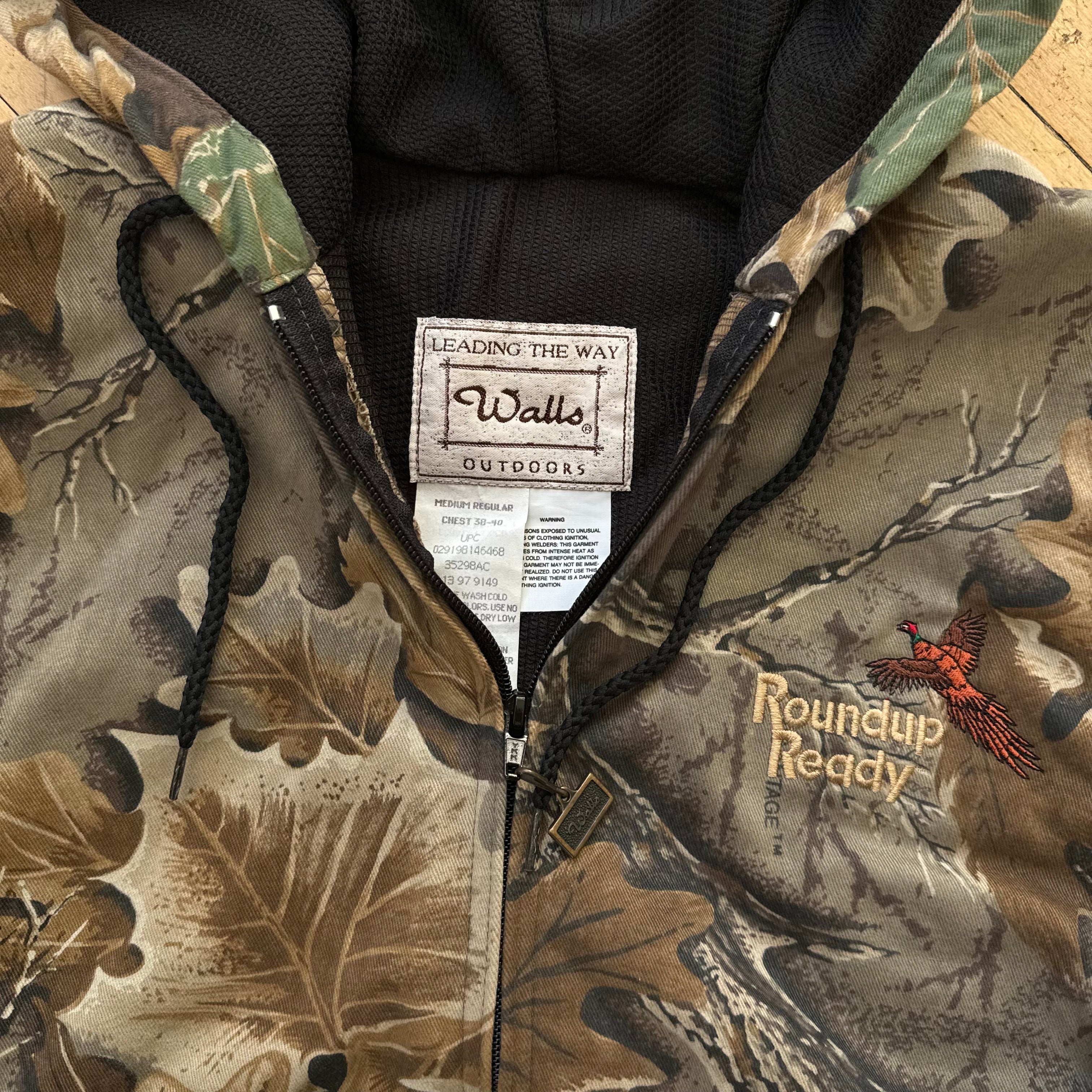 Vintage Camo Walls Workwear Jacket Sz M