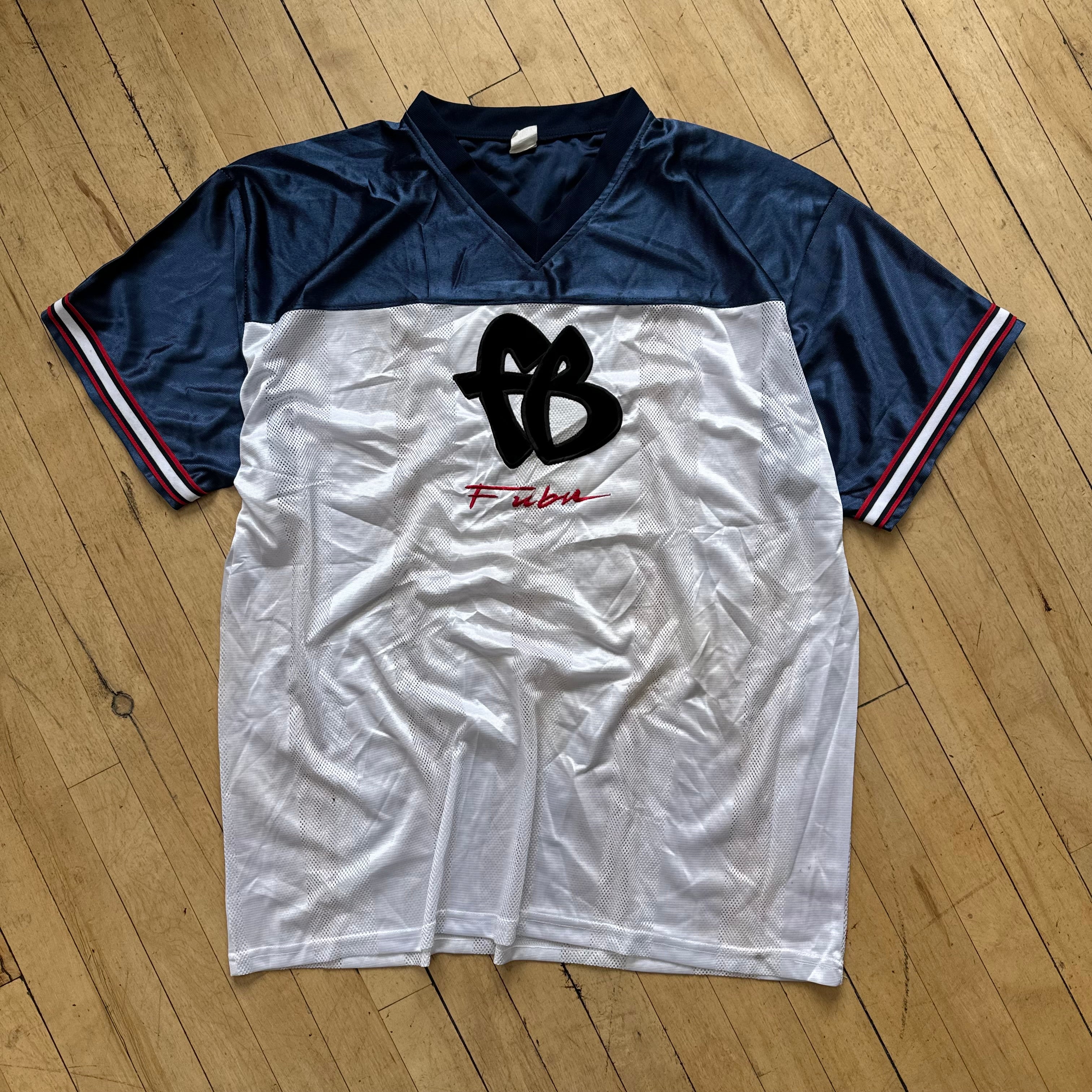 Vintage Bootleg Fubu Jersey Sz L