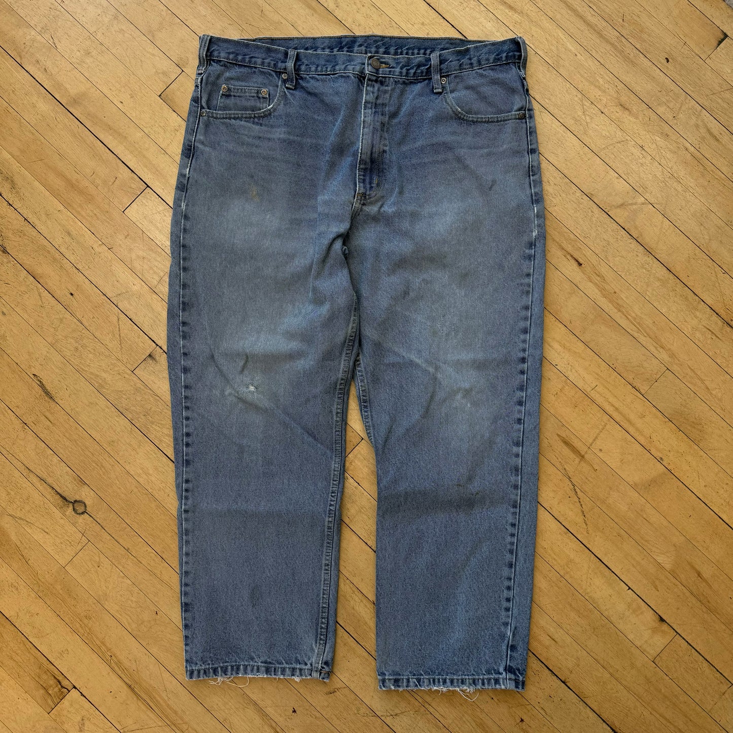 Vintage Light Wash Denim Jeans Sz 40x32