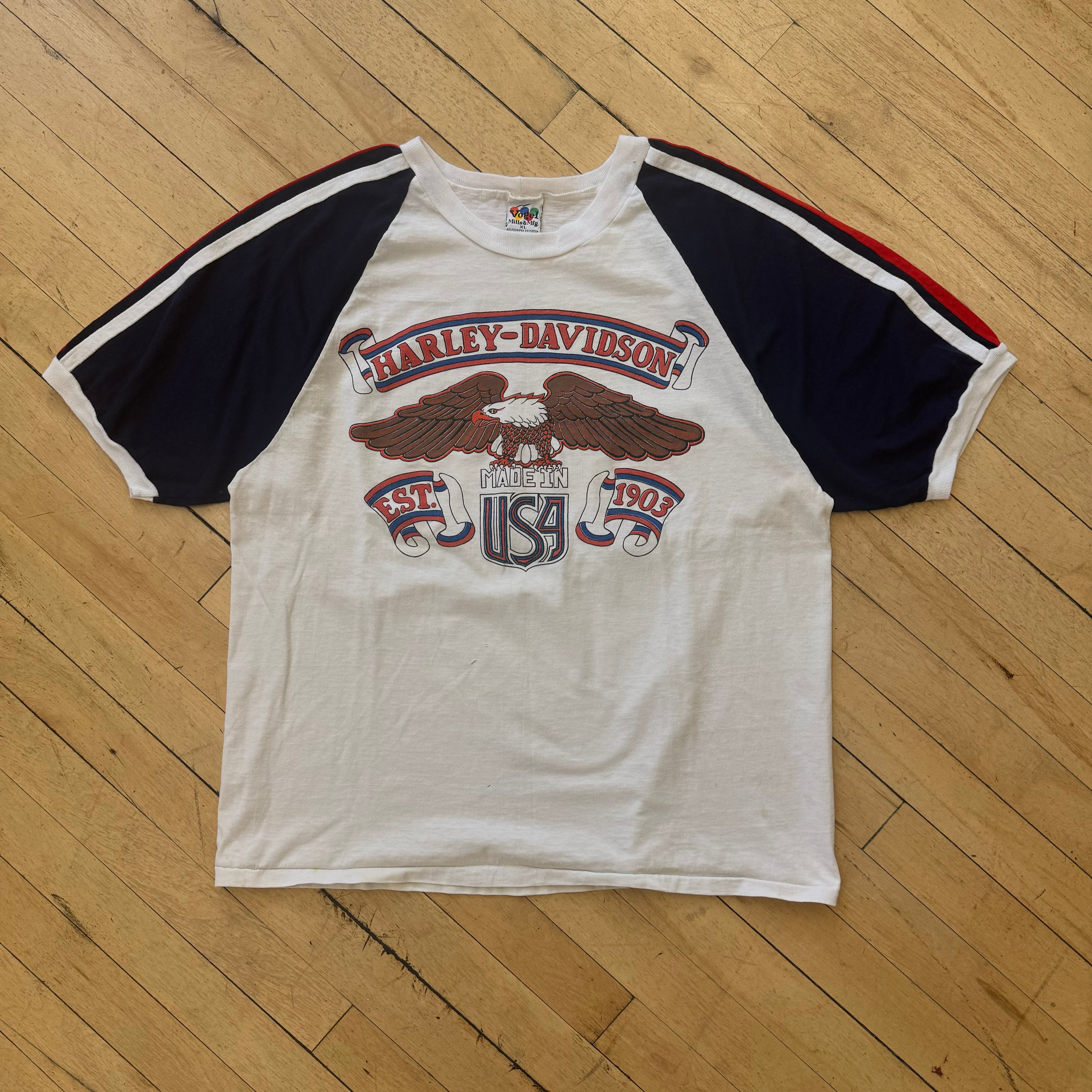 Vintage Harley Davidson USA T-shirt Sz XL