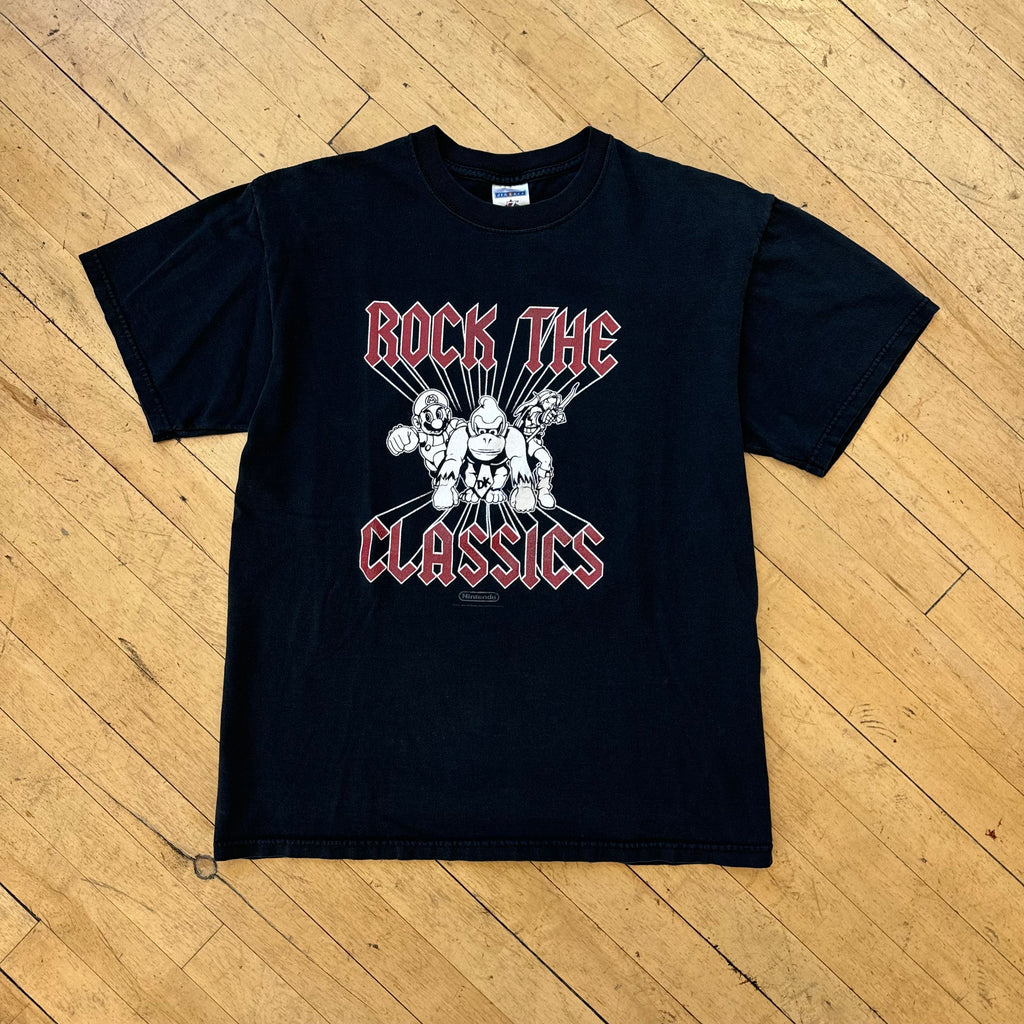 Vintage Nintendo Rock the Classics T-shirt Sz M