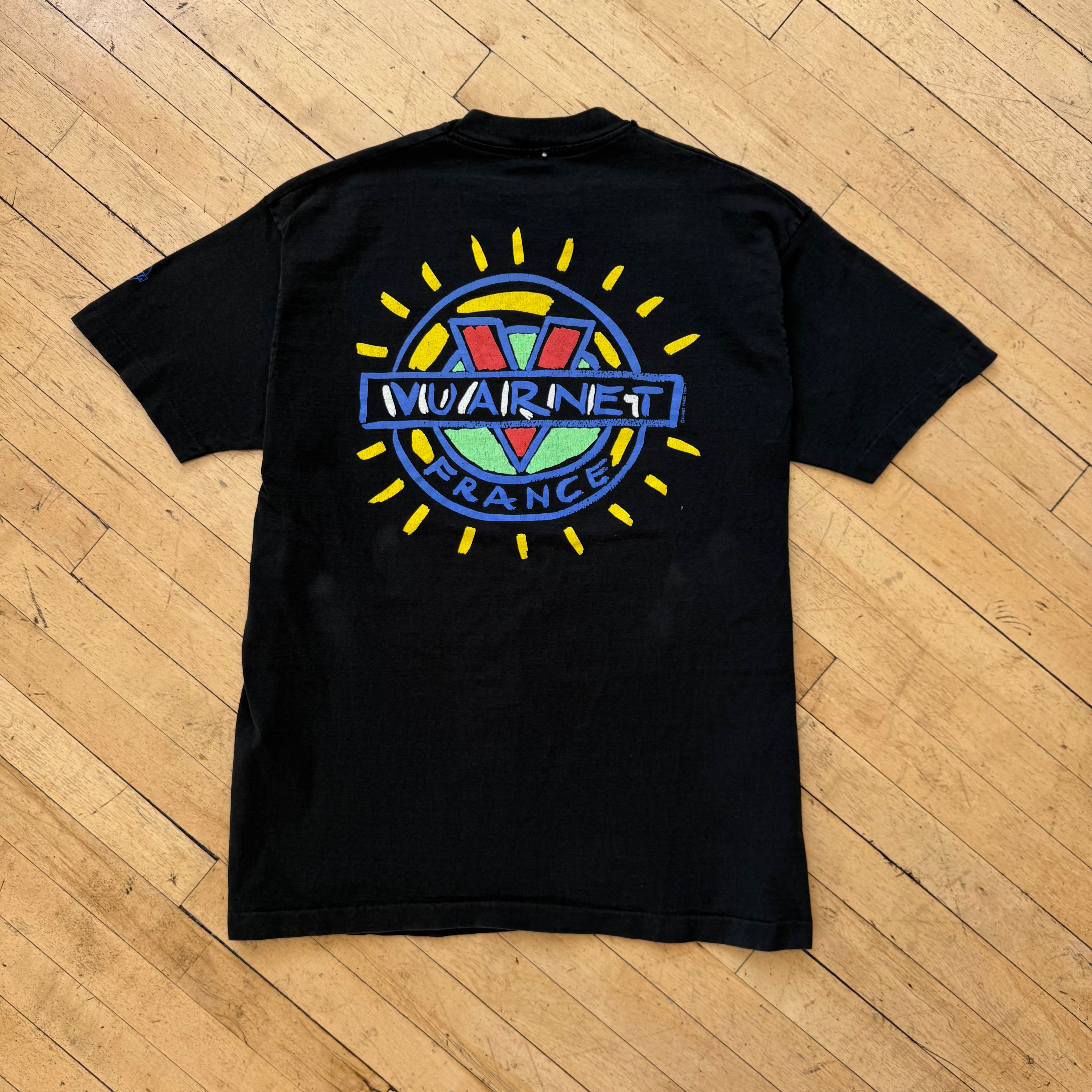 Vintage Vuarnet France Surf T-shirt Sz L