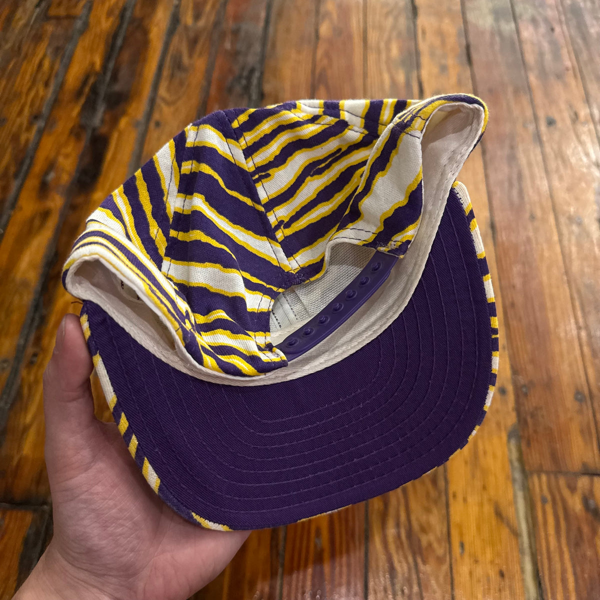 Vintage Minnesota Vikings Zubaz SnapBack Hat