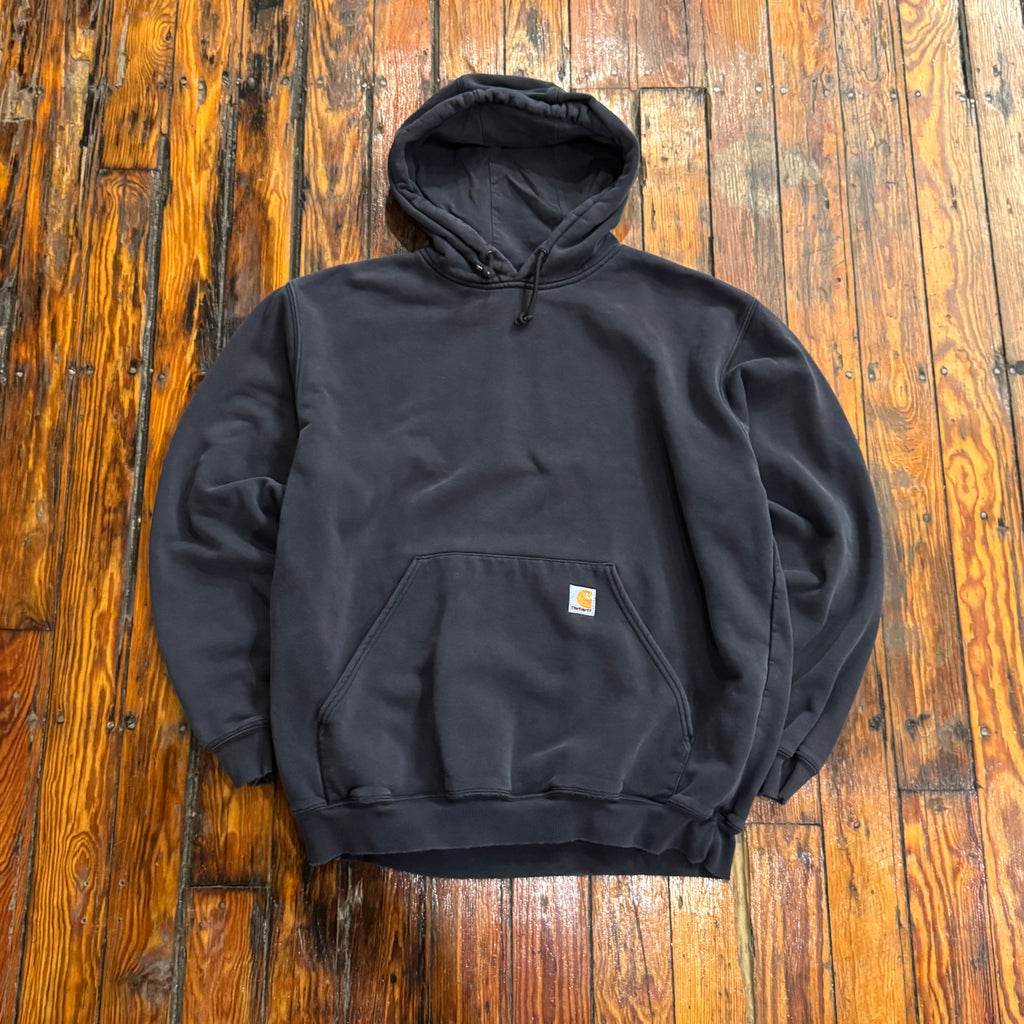 Vintage Carhartt Faded Black Hoodie Sz XL