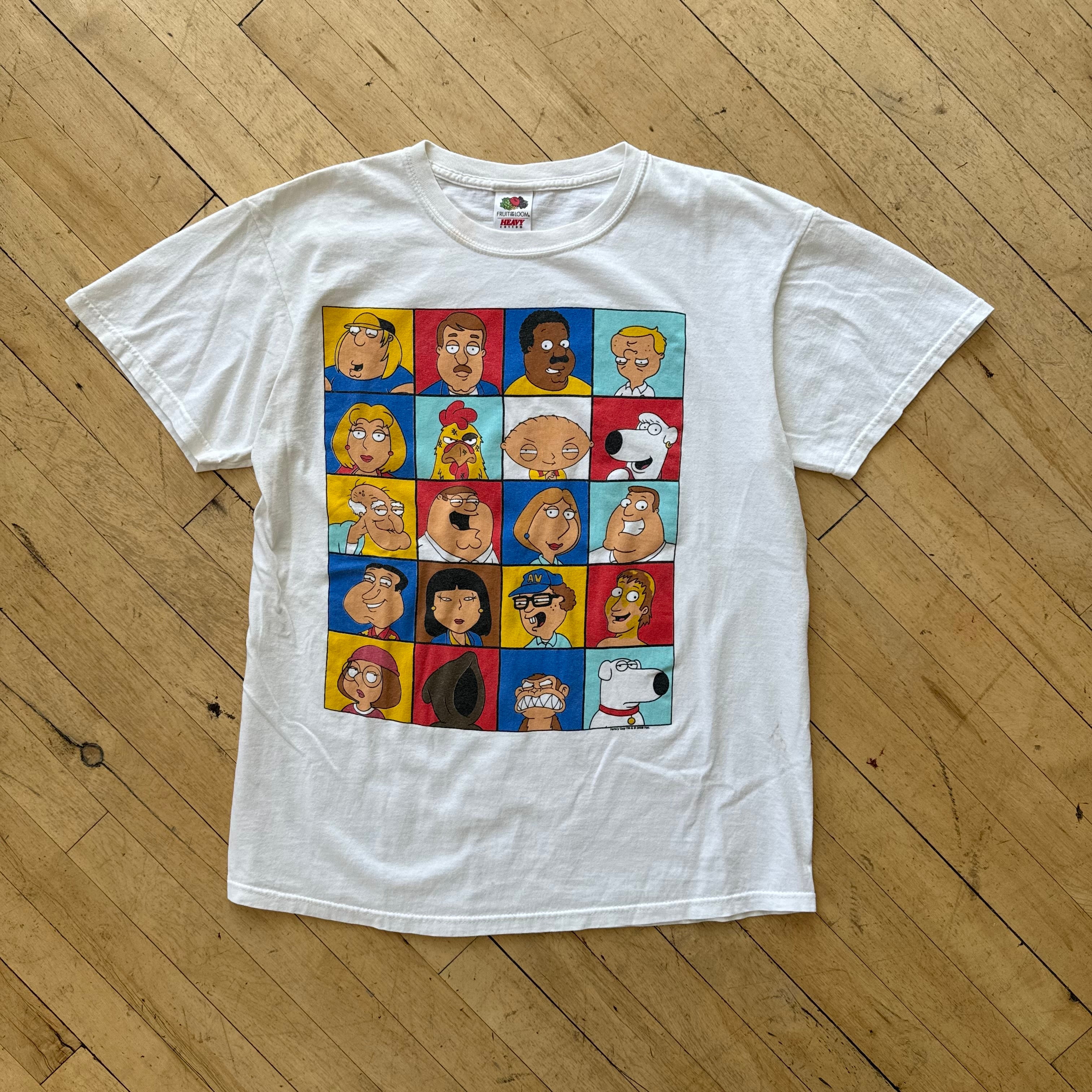 Vintage Family Guy Character T-shirt Sz M
