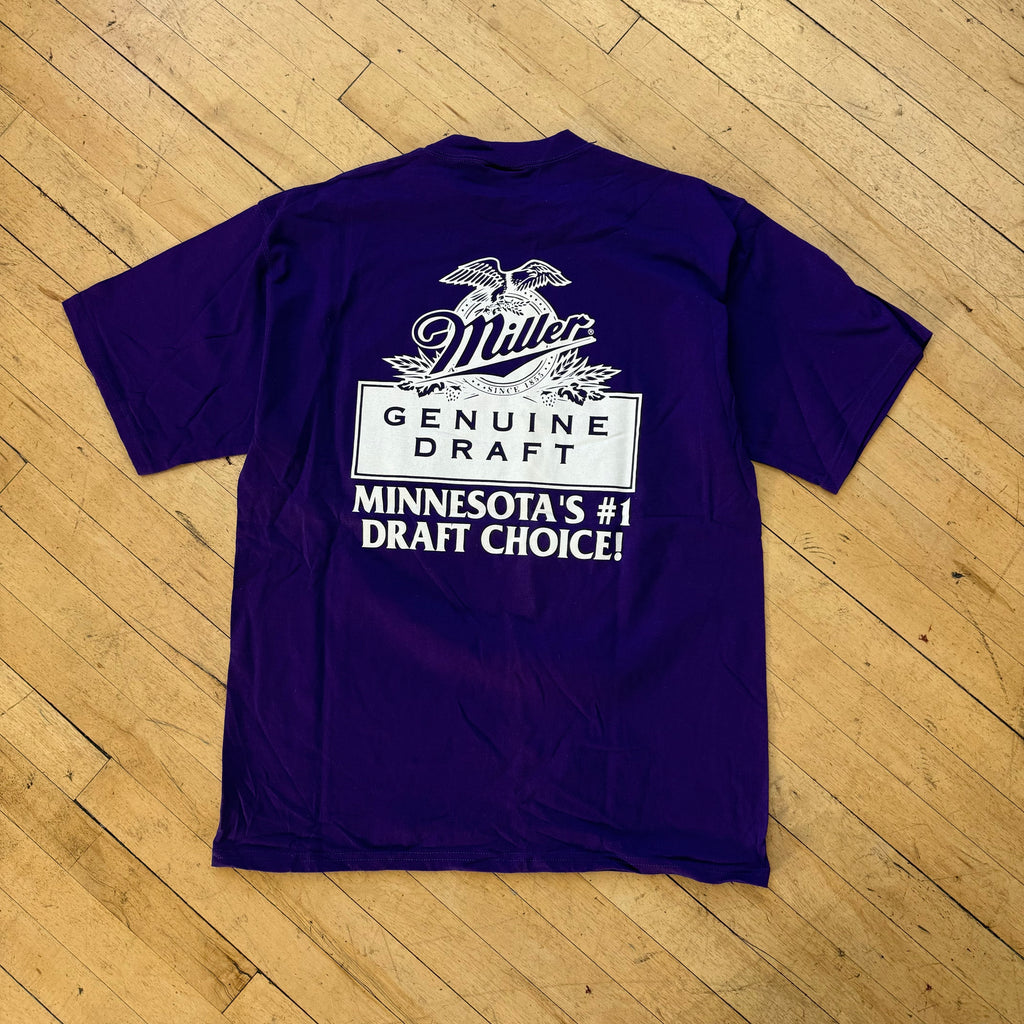 Vintage Danger Thunder Zone Miller Draft T-shirt Sz L