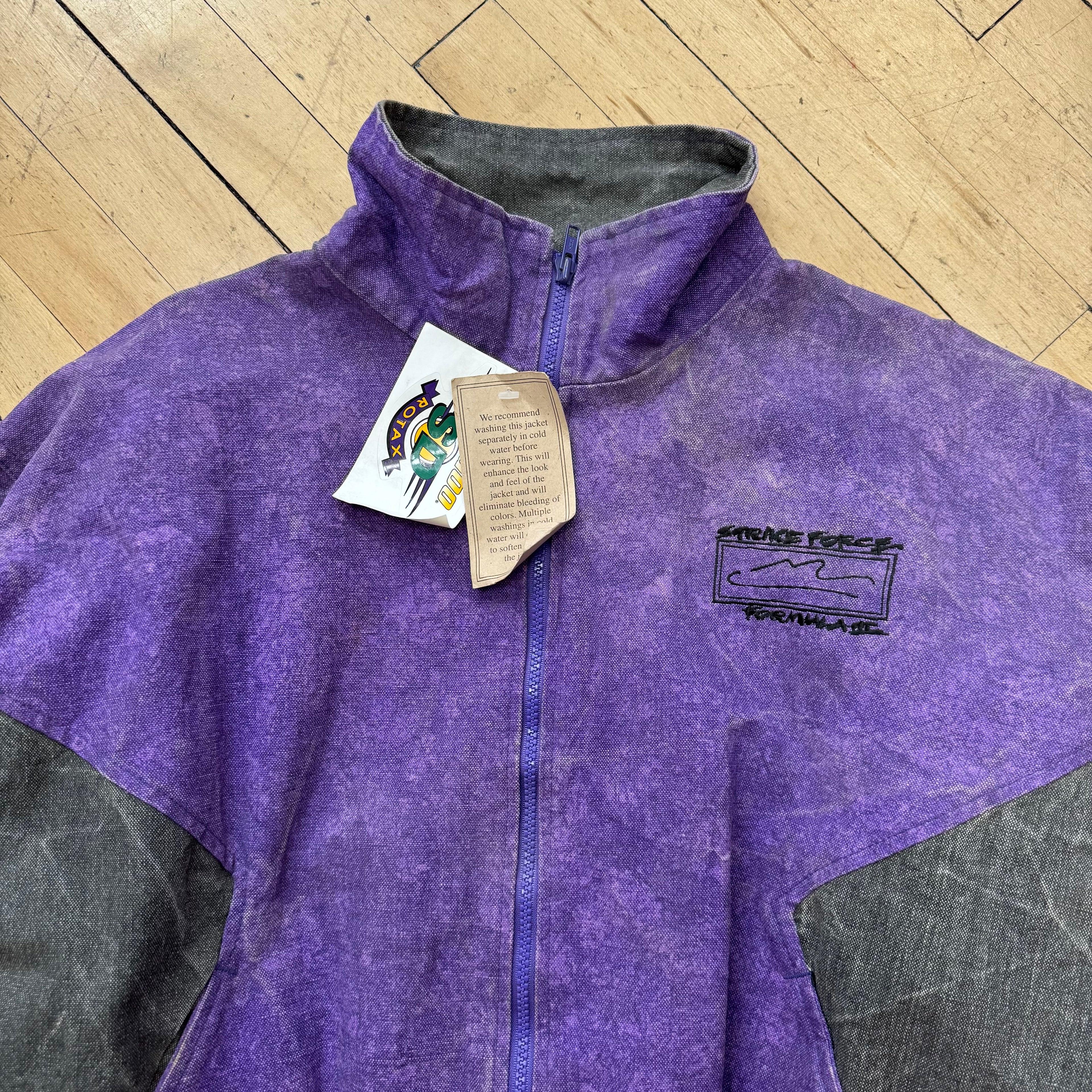 Vintage Ski-Doo Denim Washed Jacket Sz L (New)