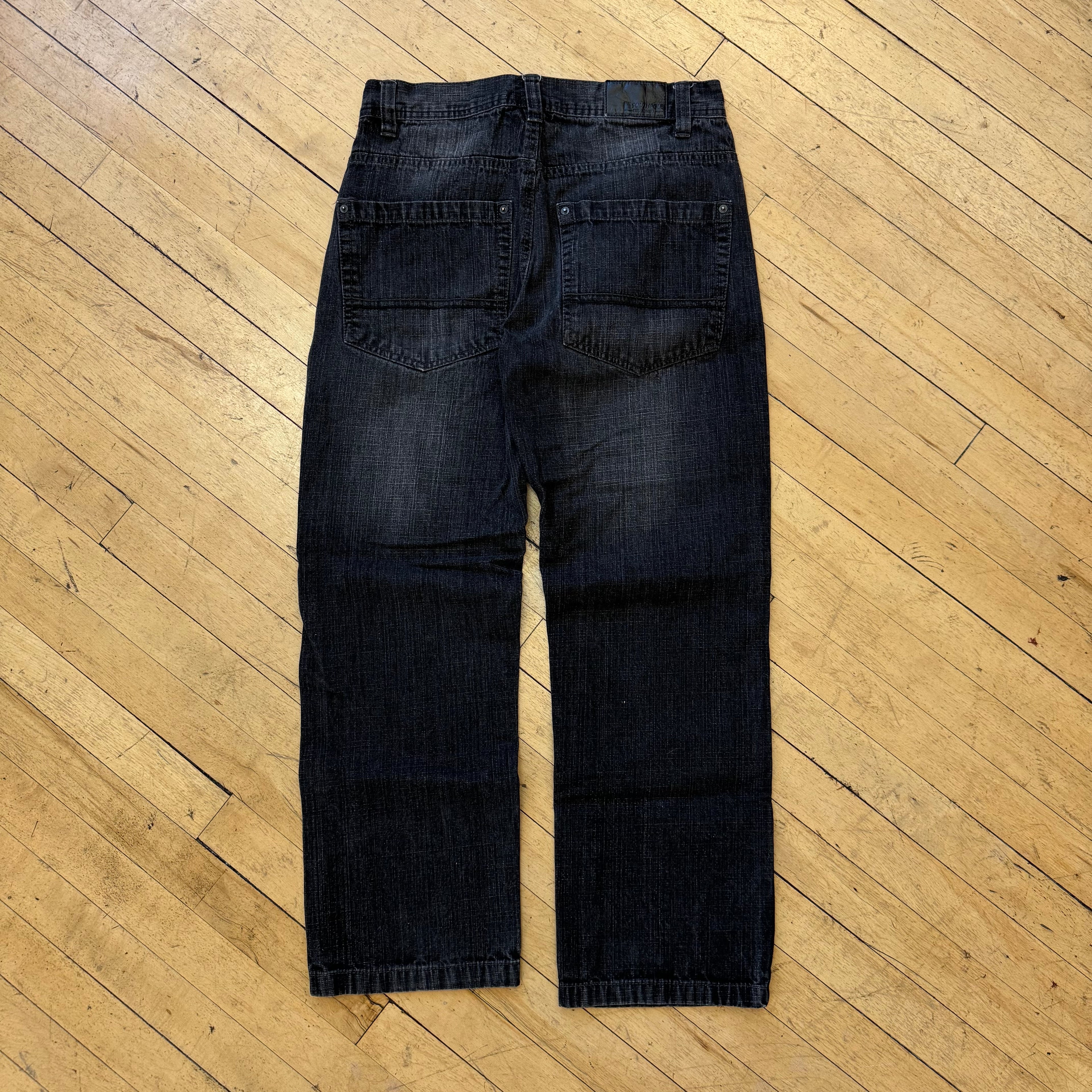 Y2K Black South Pole Denim Jeans Sz 32