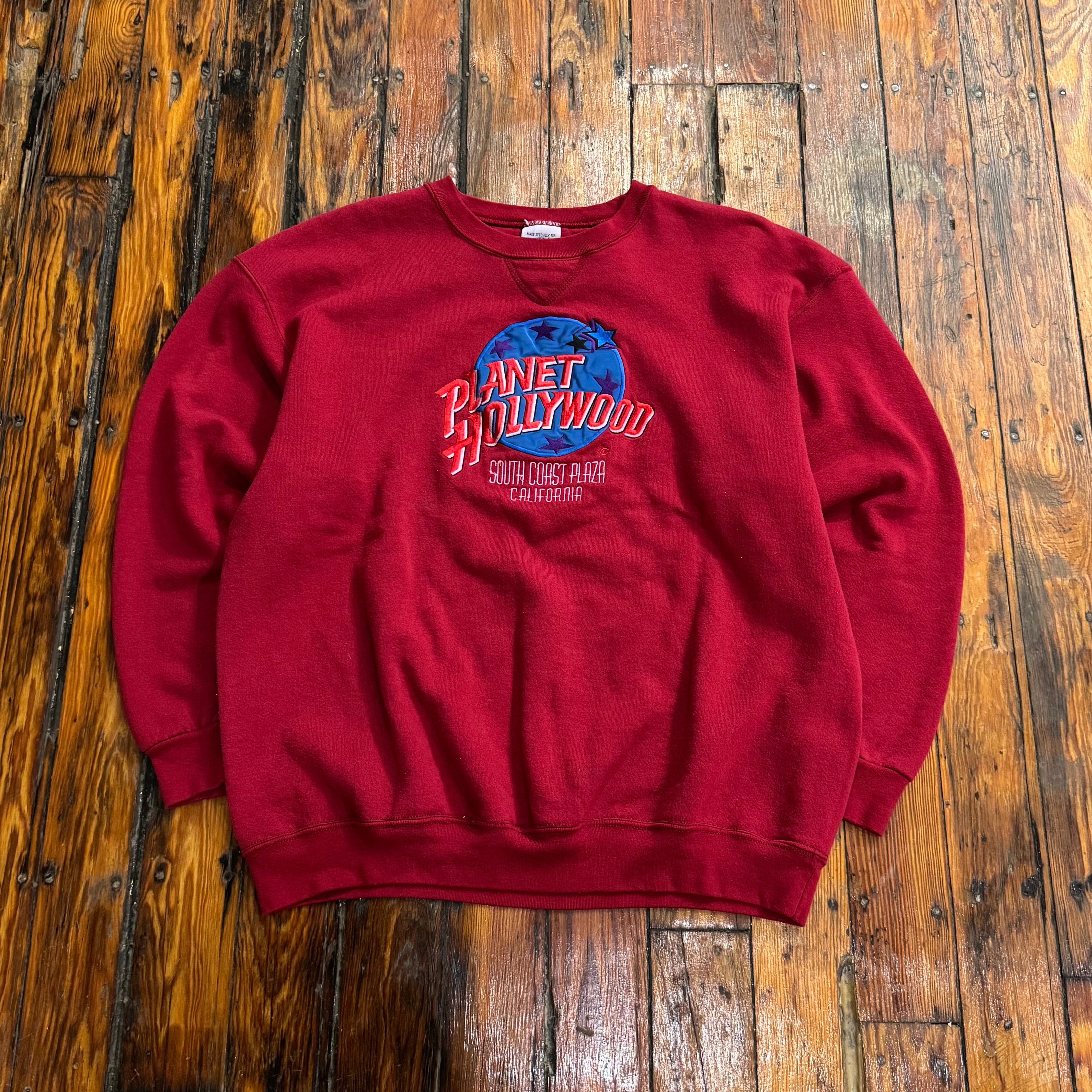 Vintage Planet Hollywood Crewneck Sz XL