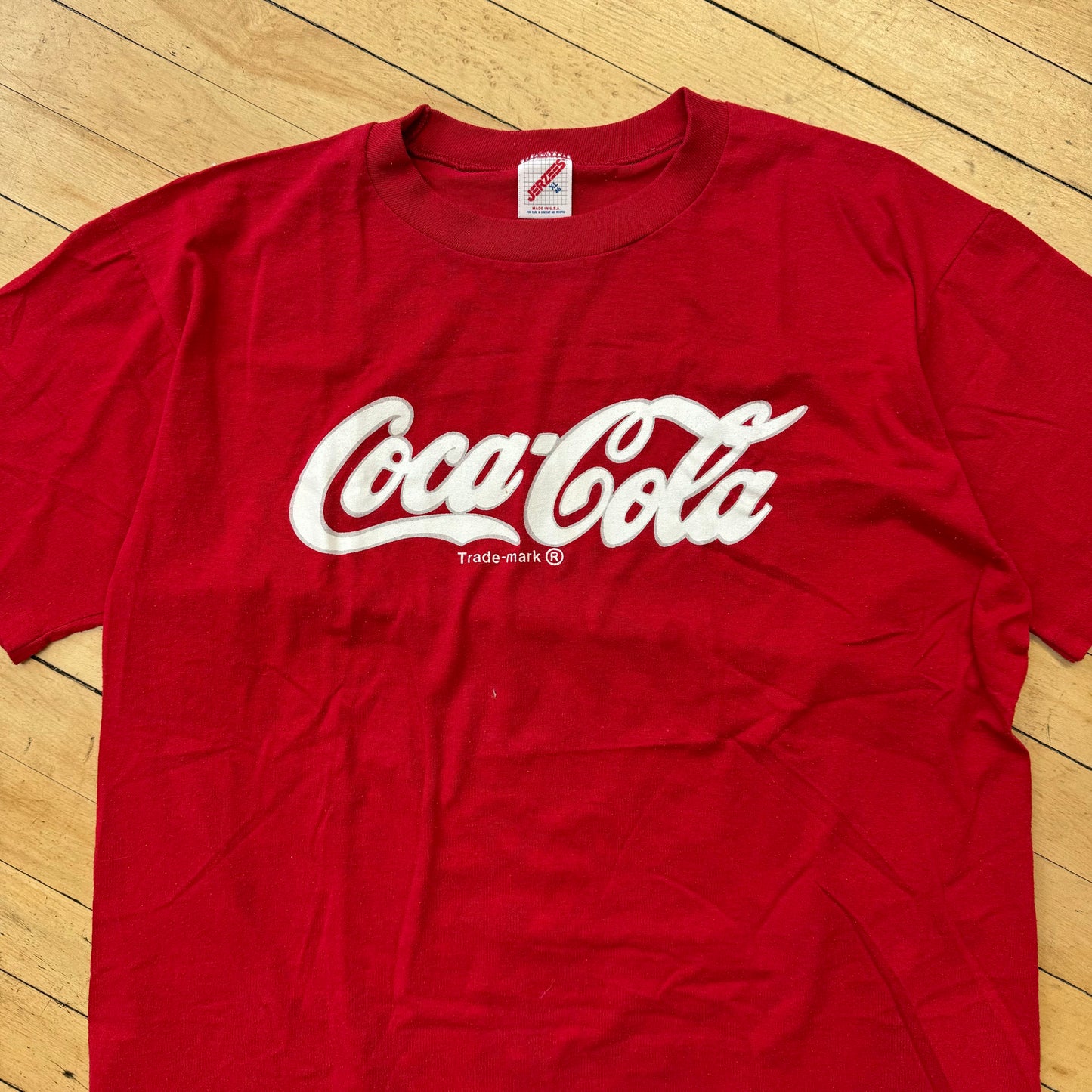 Vintage Coca-Cola SpellOut T-shirt Sz XL