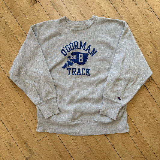 Vintage 88’ Ogorman Track Champion Weave Crewneck