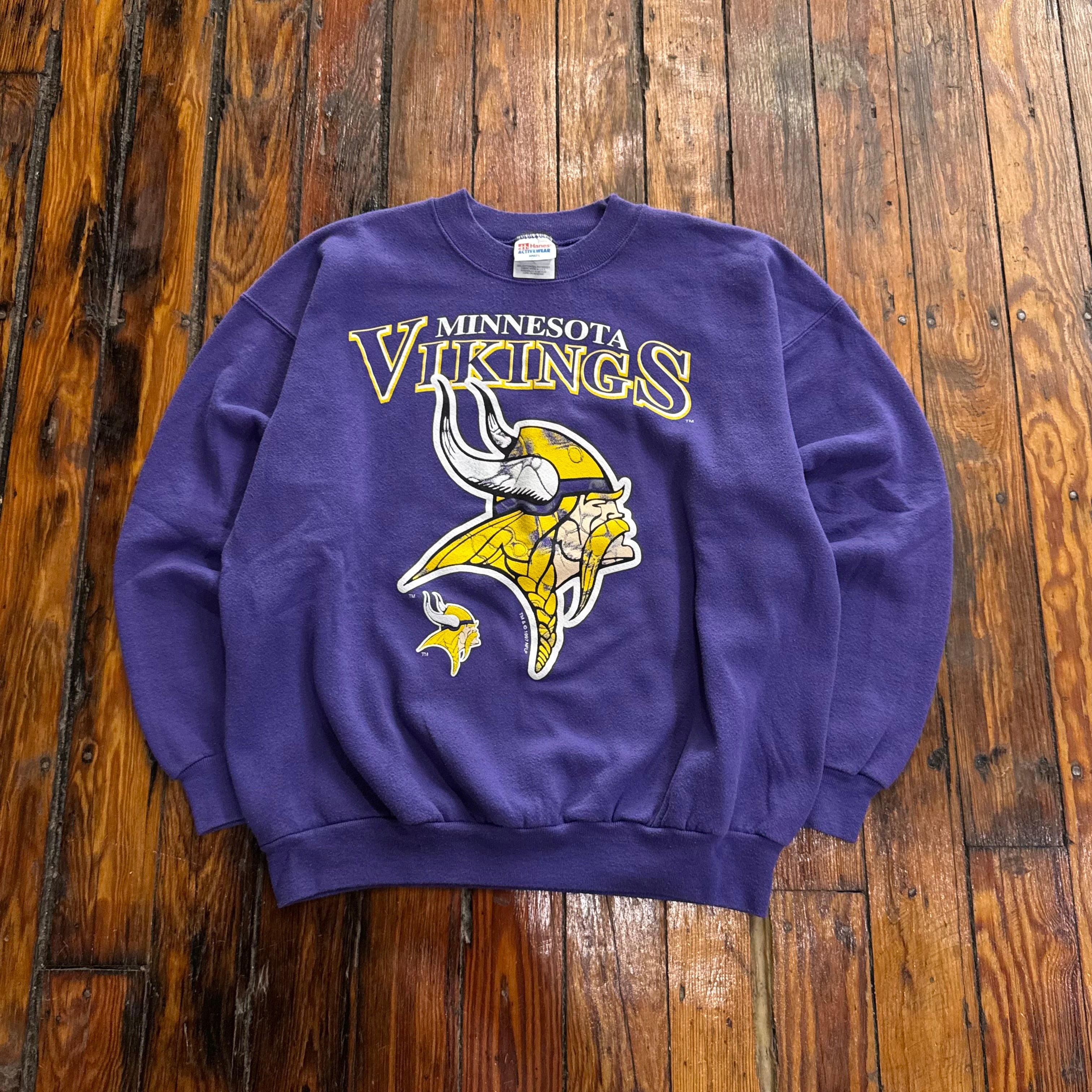 Vintage Minnesota Vikings Crewneck Sz L