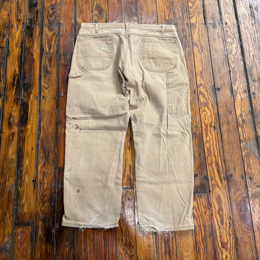 Vintage Tan Dickies Denim Jeans Sz 40x30