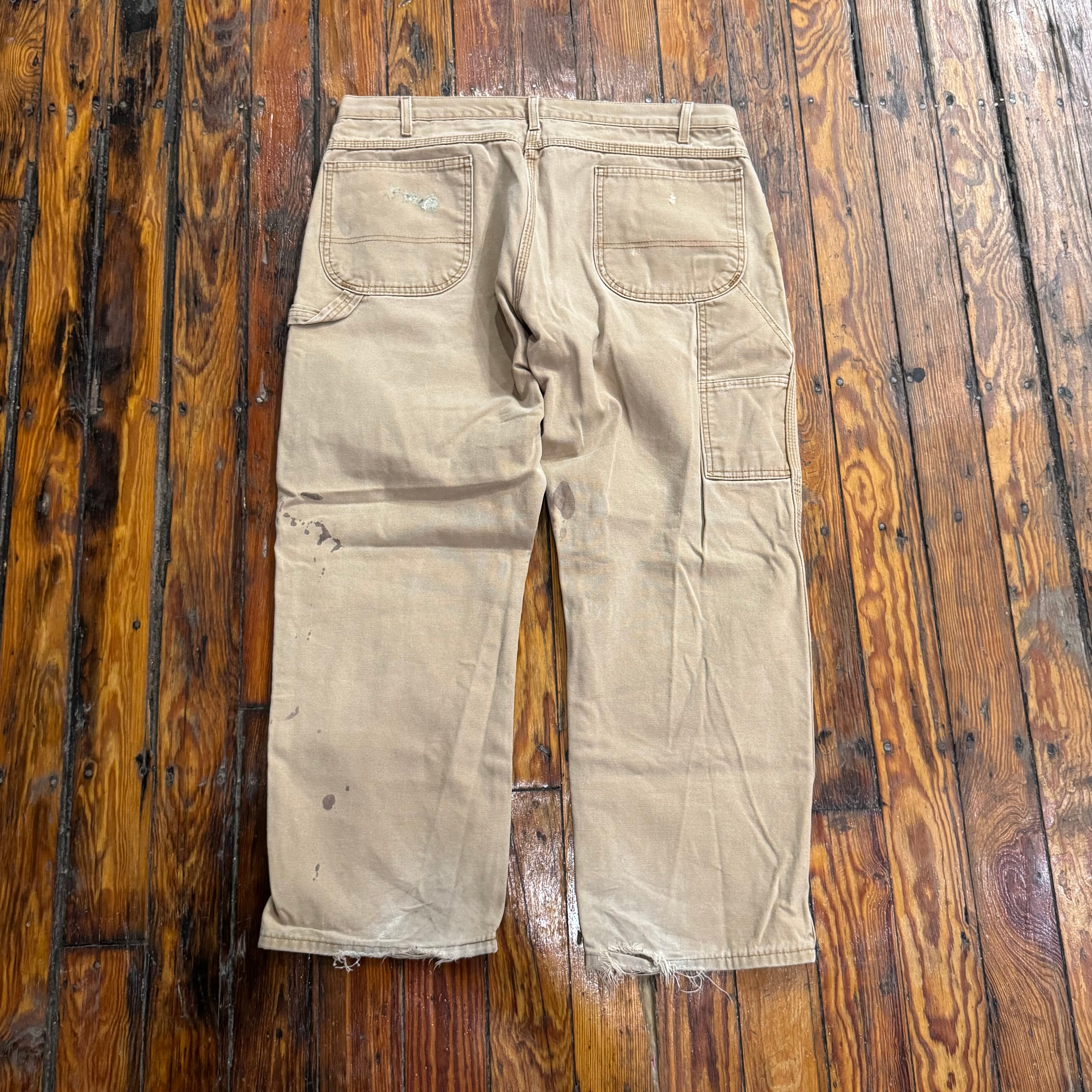 Vintage Tan Dickies Denim Jeans Sz 40x30