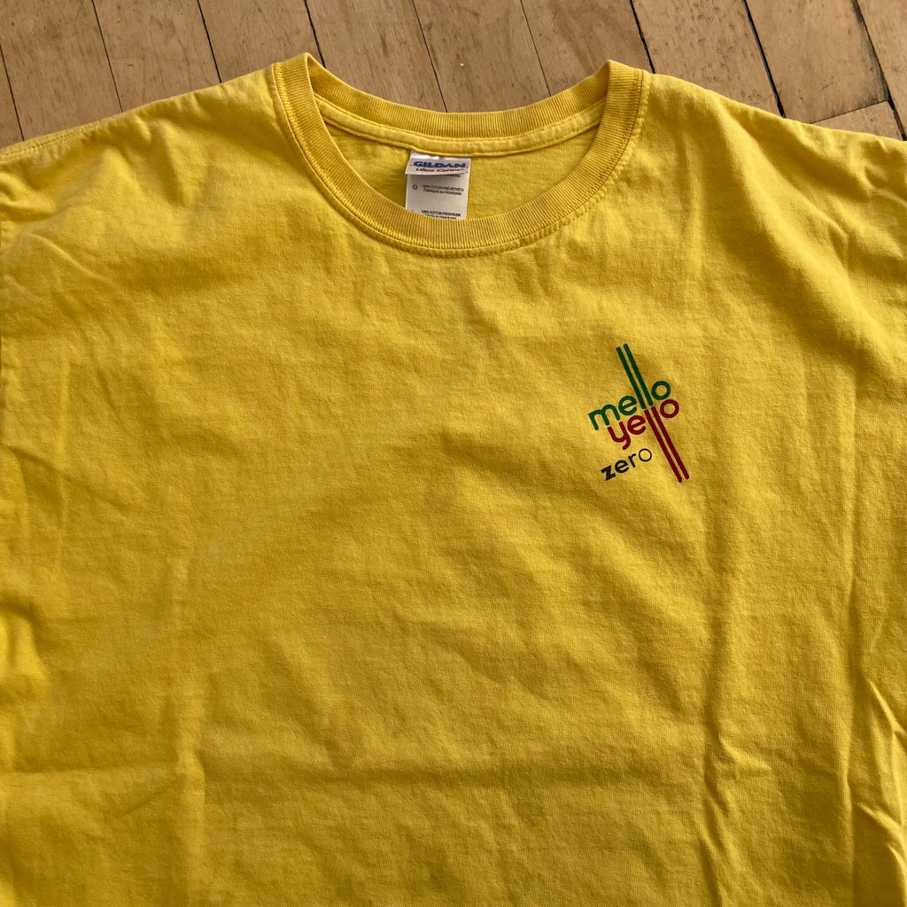 2000s Mello Yellow Zero T-shirt Sz L