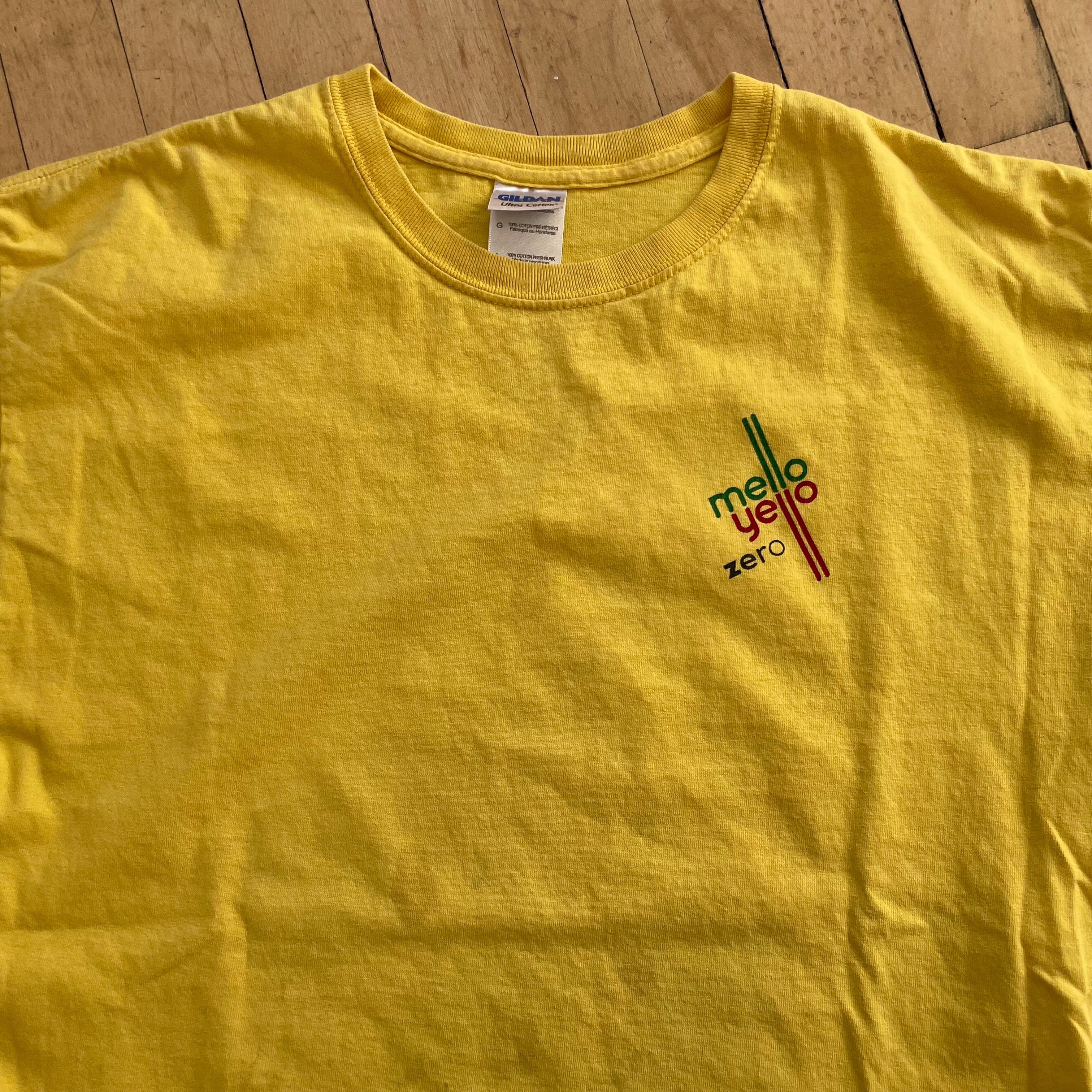 2000s Mello Yellow Zero T-shirt Sz L