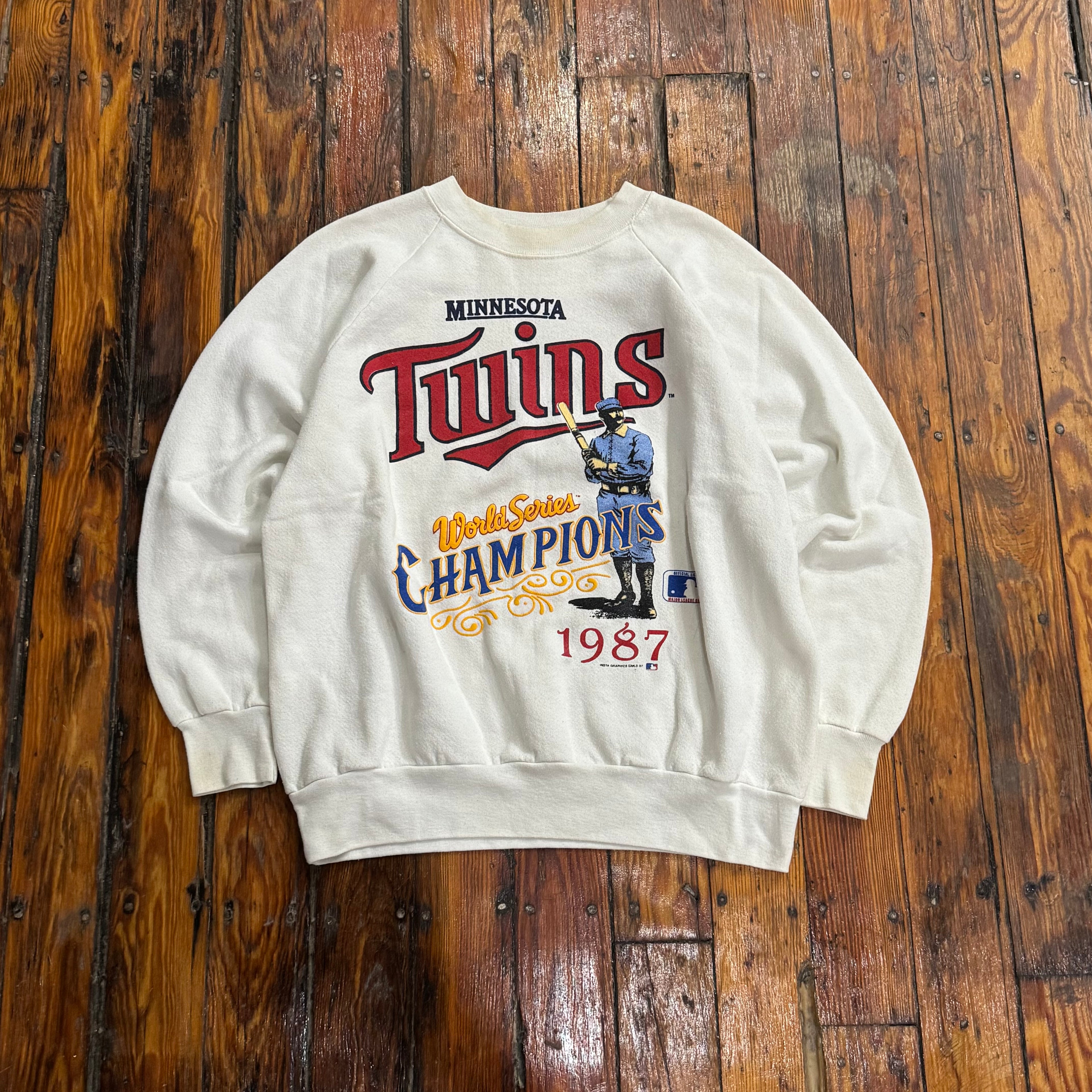 Vintage Minnesota Twins ‘87 World Series CrewNeck Sz L