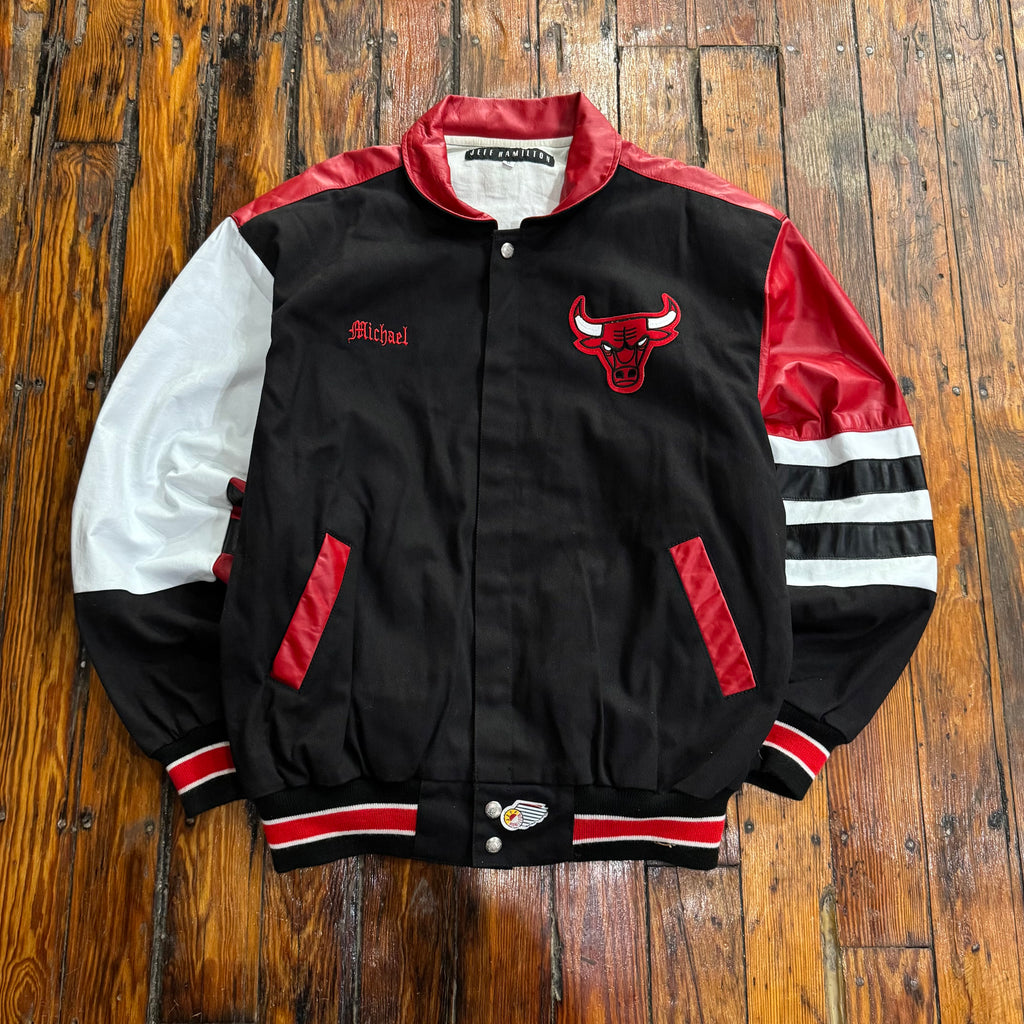 Vintage Chicago Bulls Jeff Hamilton Jacket Sz XL