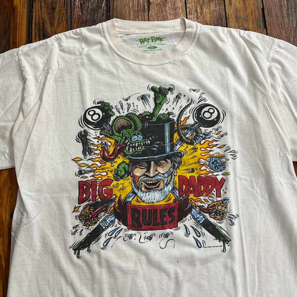 Vintage Ed Roth Big Daddy Rules T-shirt Sz XL