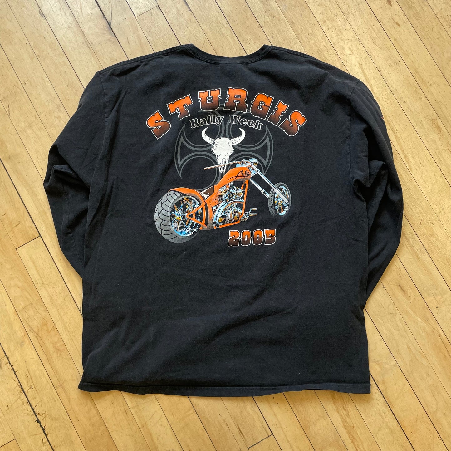 2005 Sturgis Rally Week Long sleeve T-shirt Sz XL