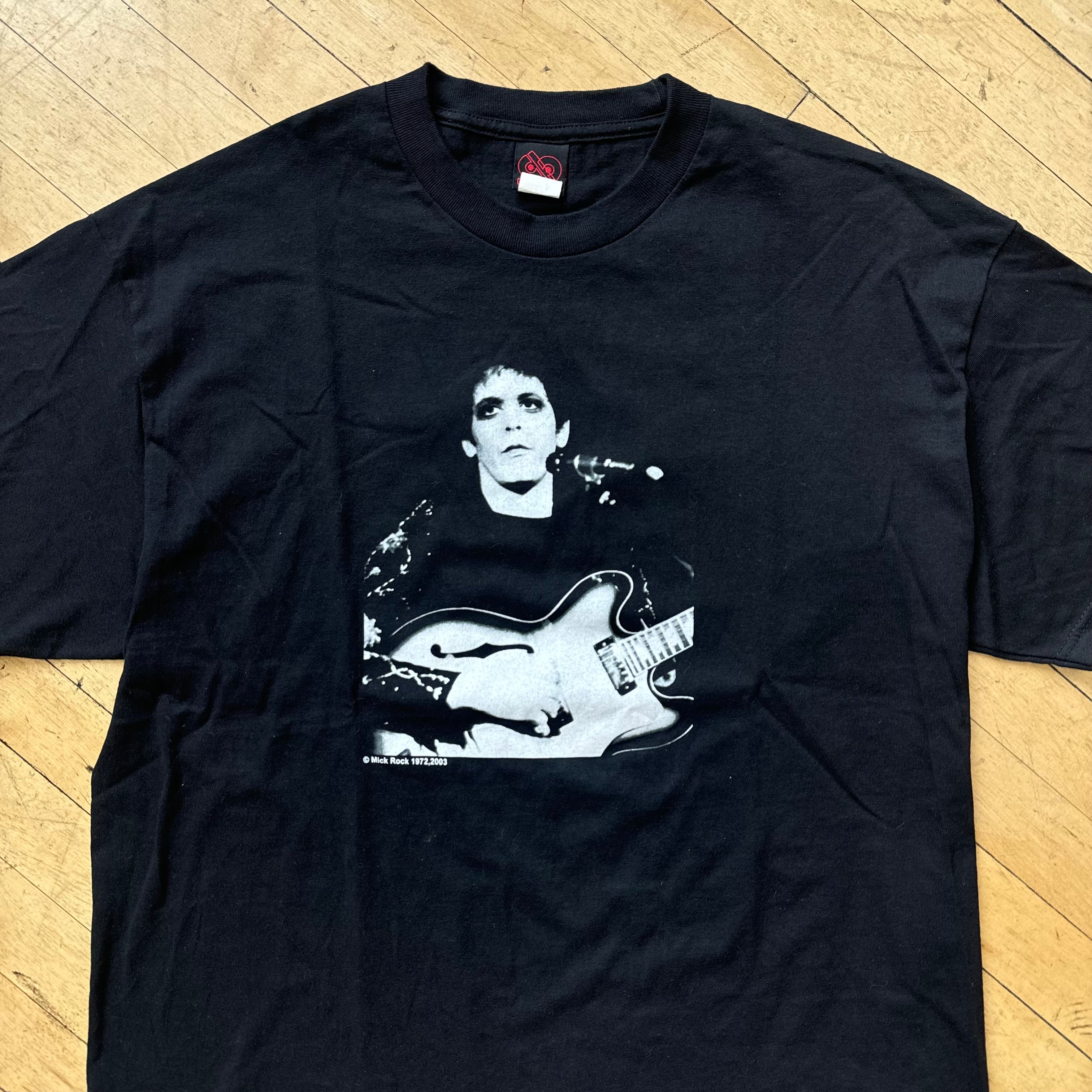 Lou Reed 80‘s vintage Tシャツ シングルスティッチ Vintage Lou Reed T-shirt Sz XL – 605-Thrift Heat