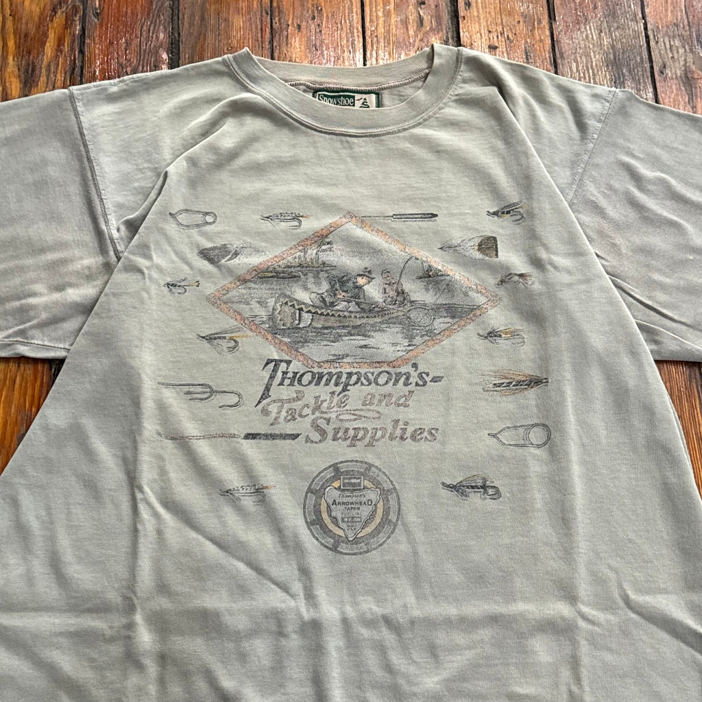 Vintage Thompson Tackle and Supplies t-shirt Sz XL