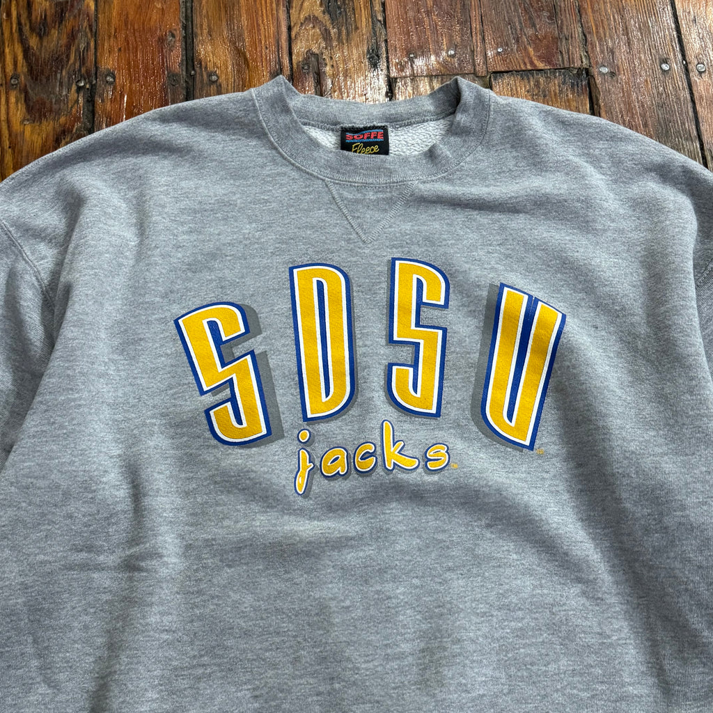 Vintage SDSU Jacks Crewneck Sz XL