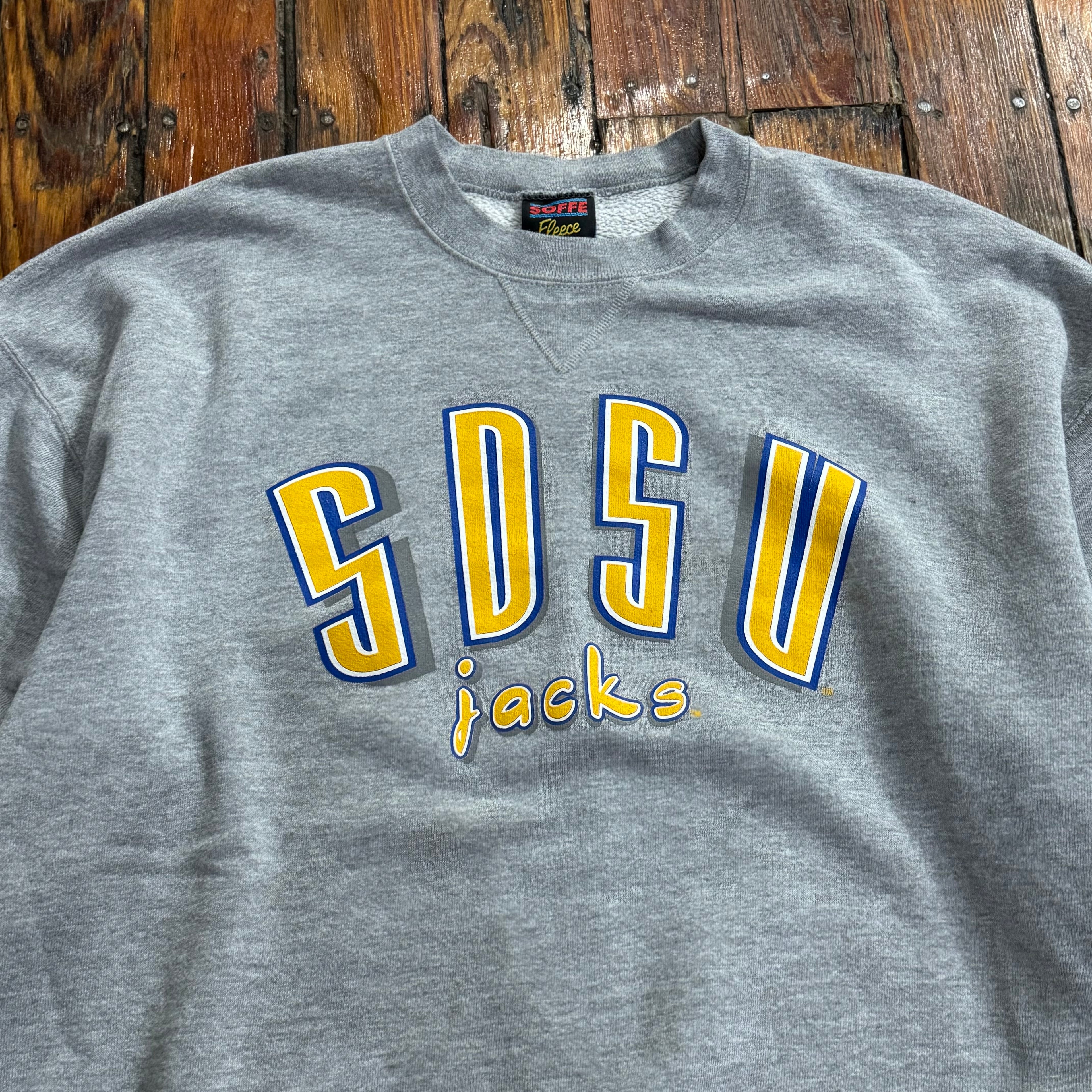 Vintage SDSU Jacks Crewneck Sz XL