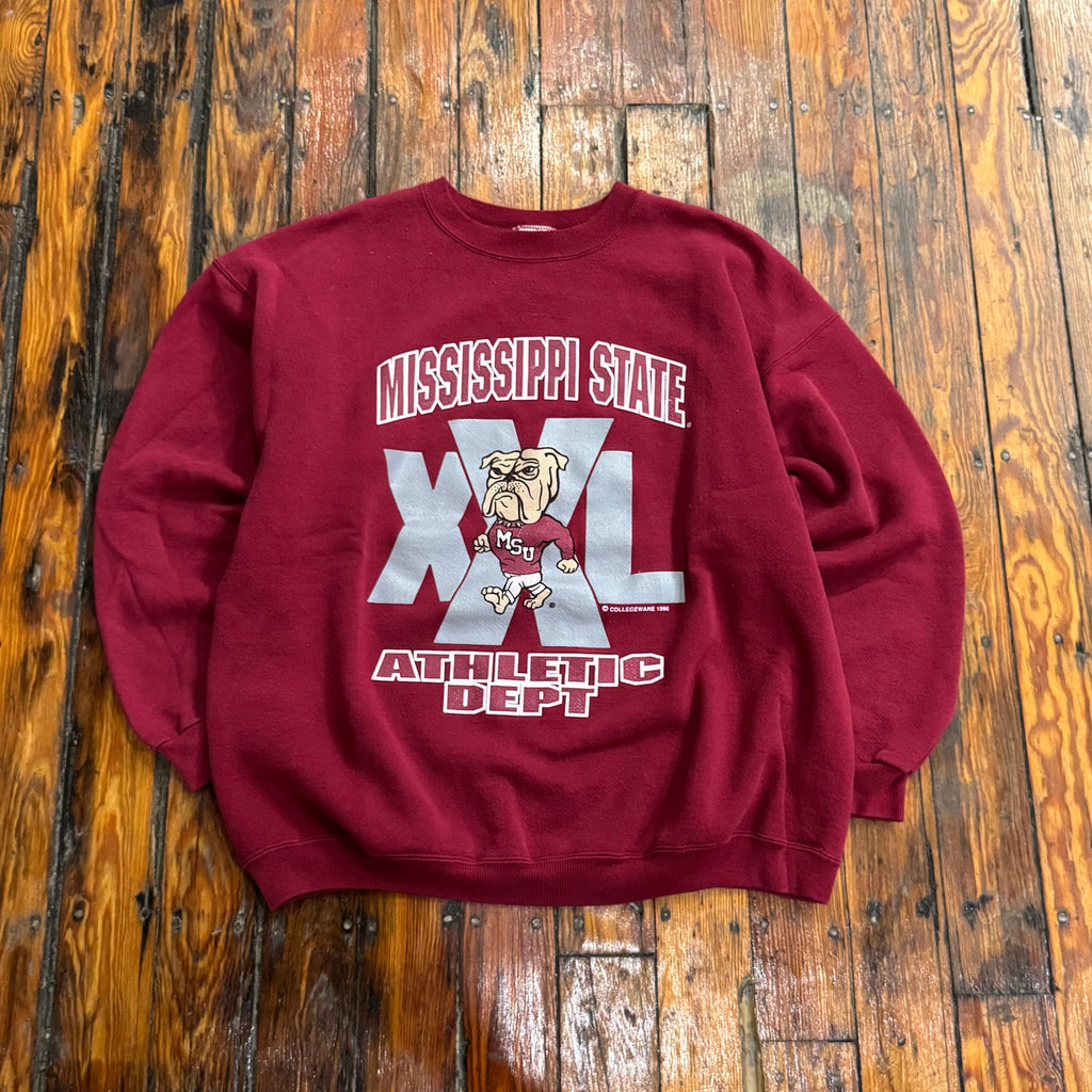 Vintage University of Mississippi State Crewneck Sz XL
