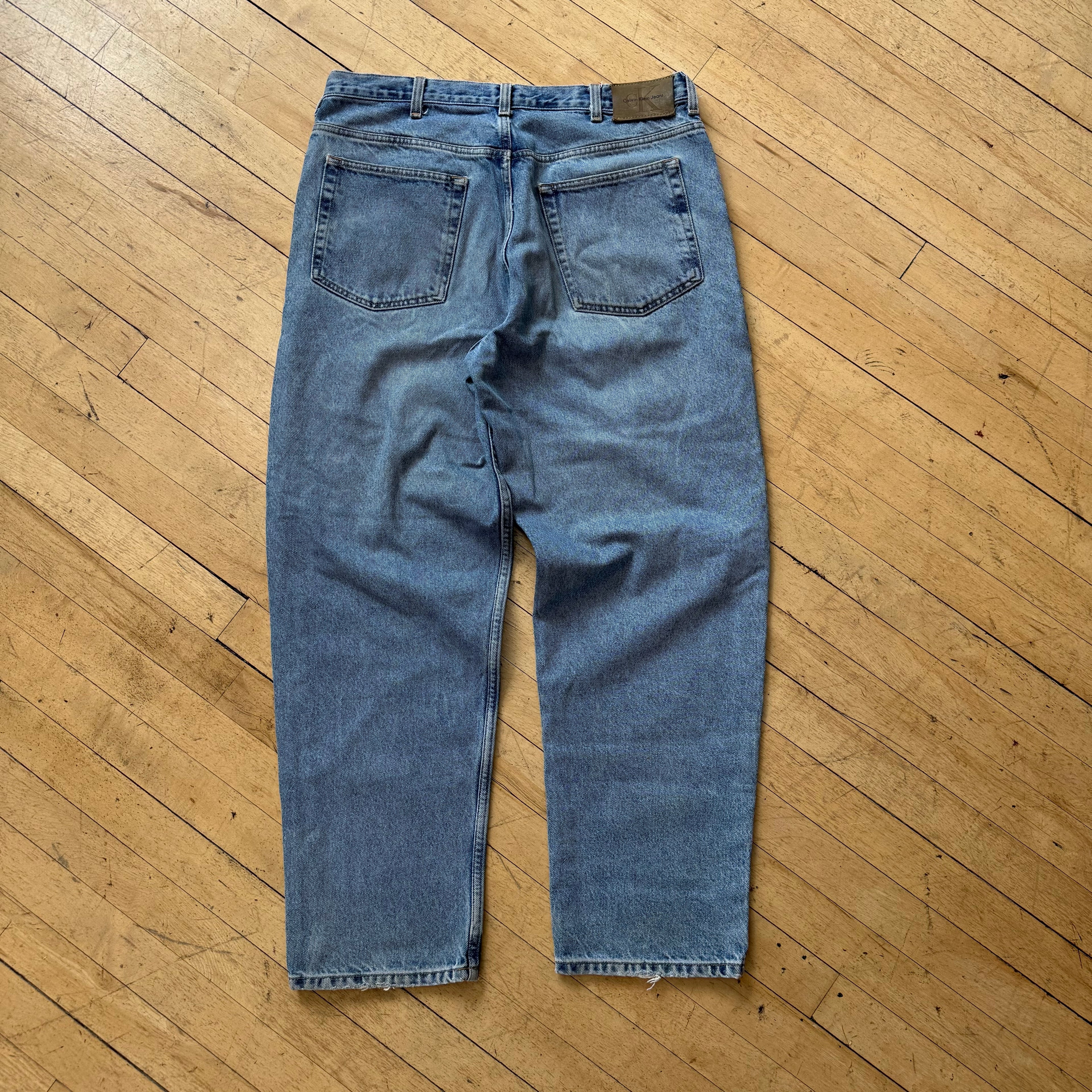 Vintage Calvin Klein Denim Jeans Sz 36x30