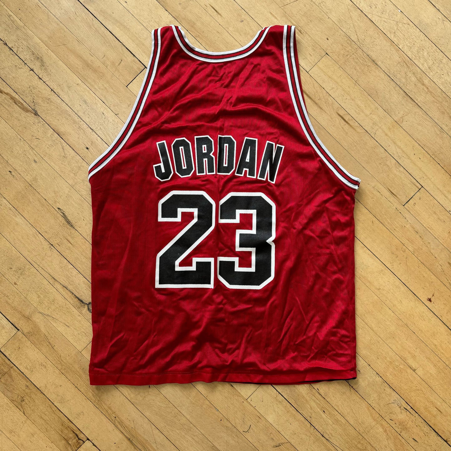 Vintage Micheal Jordan Champion Reversible Jersey Sz M