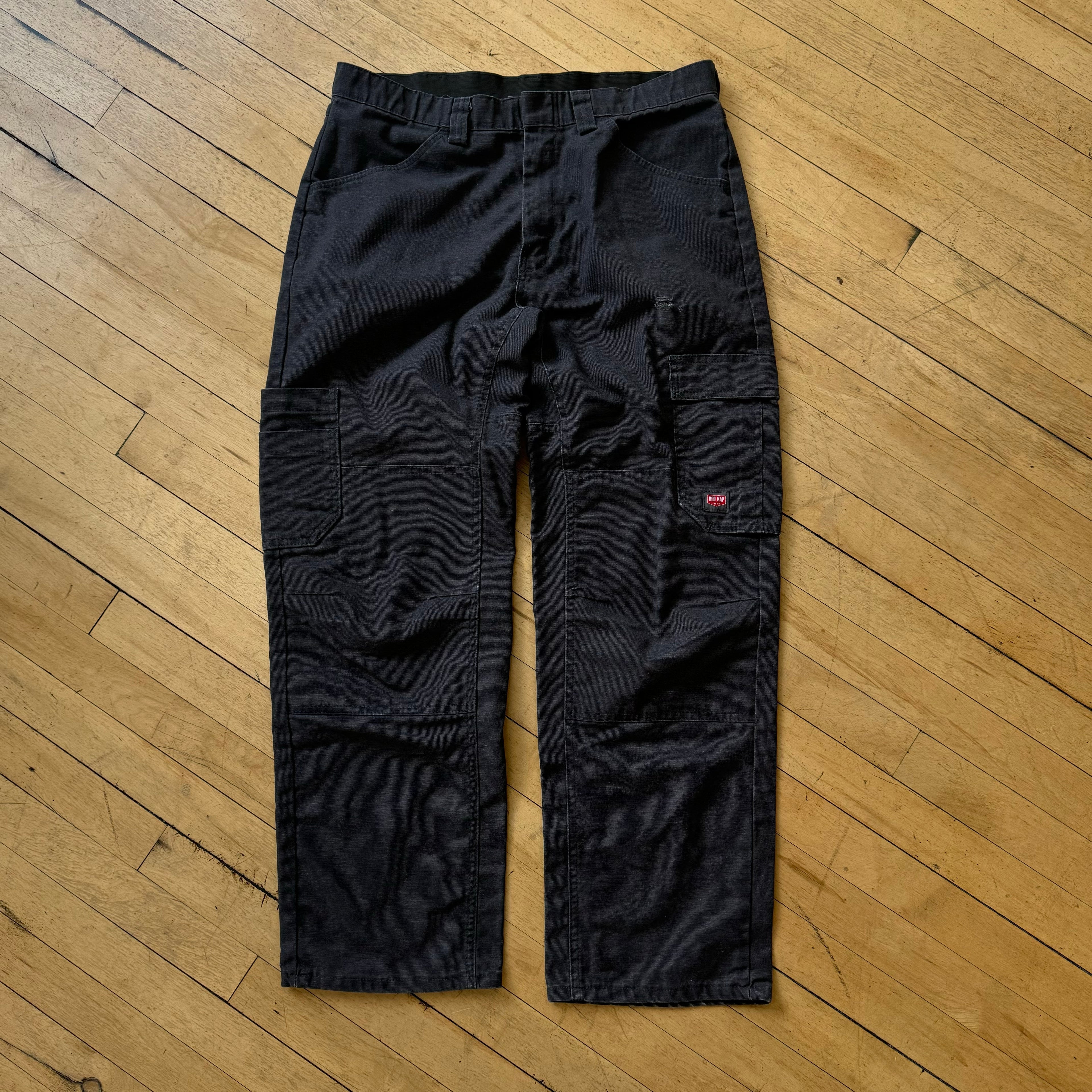 Vintage Red Cap Cargo Pants Sz 34x31