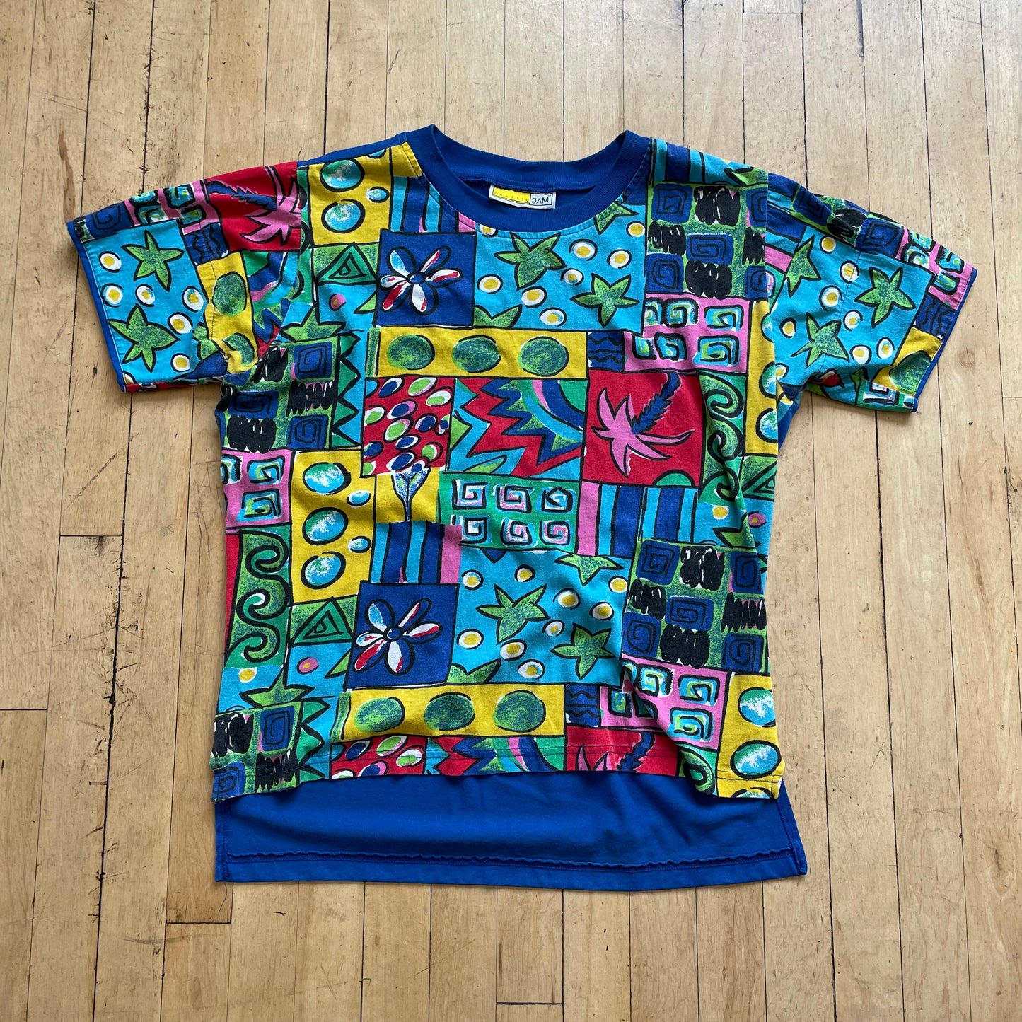 90s AOP Front Graphic T-shirt Sz M