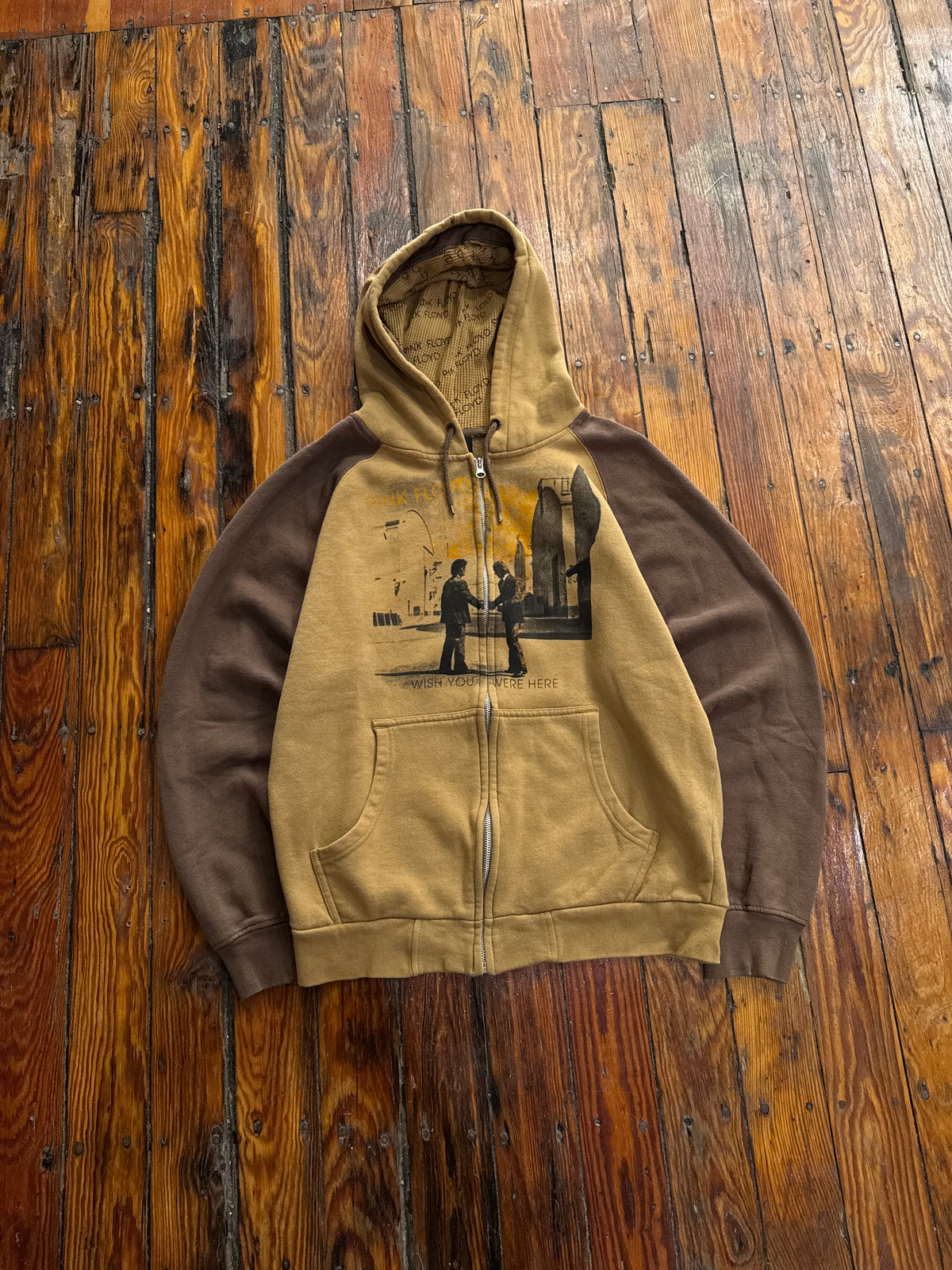 00s Pink Floyd Zip-Up Hoodie Sz L