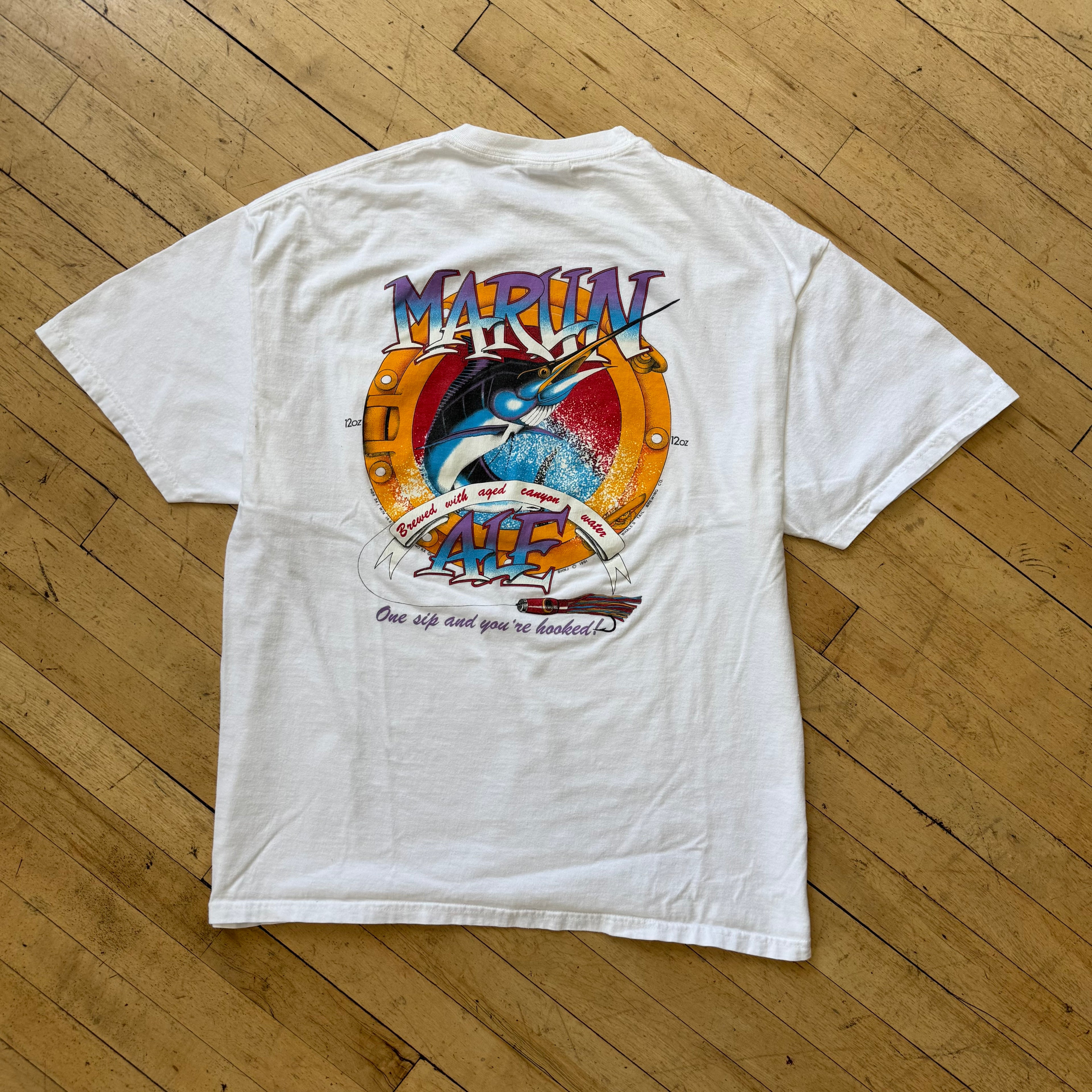 Vintage The Whales Tail T-shirt Sz XL