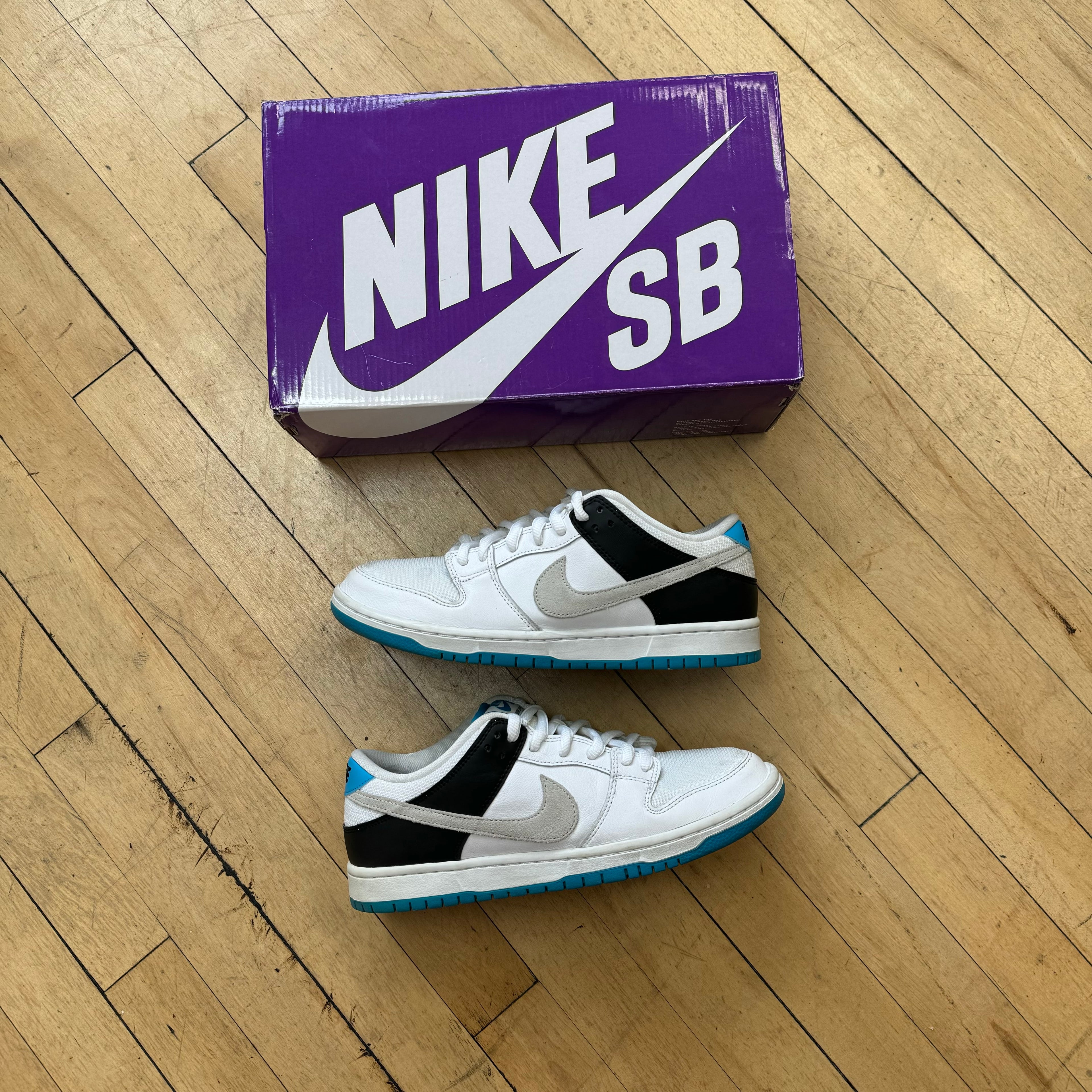 Nike SB Dunk Laser Blue Sz 8.5 (Used)