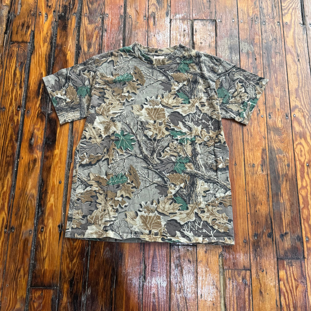 Vintage WoolRich Camo T-shirt Sz L