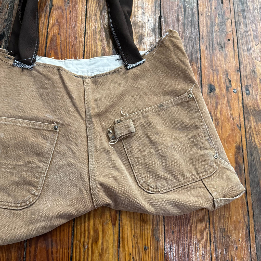 Vintage Carhartt Rework Denim Jean Bag