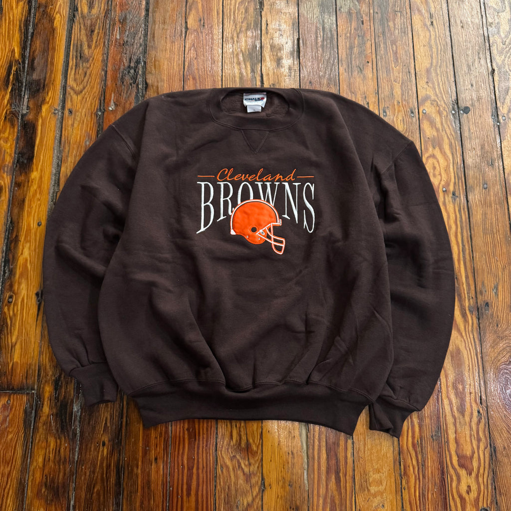 Vintage Cleveland Browns ChalkLine Crewneck Sz XL