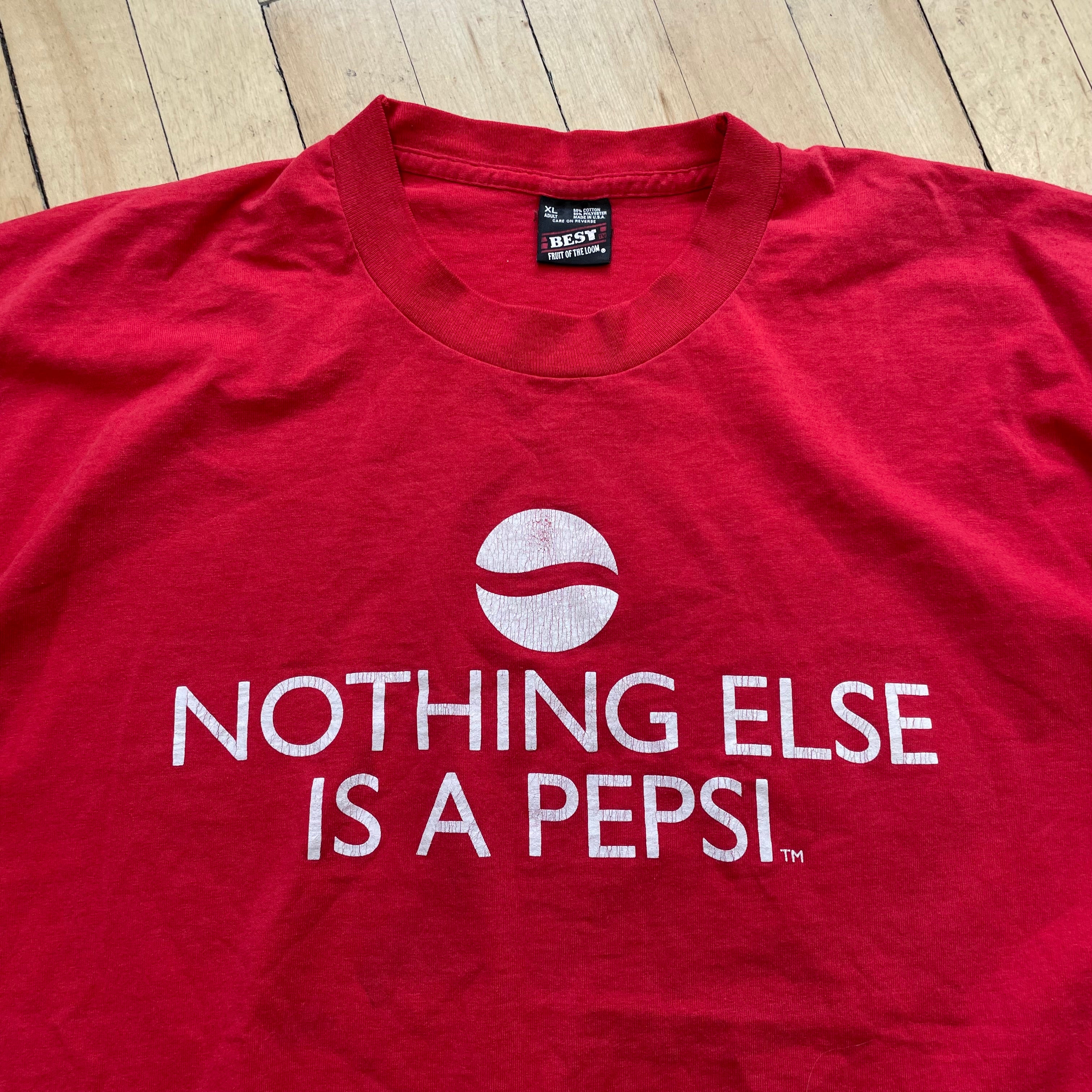 90s Nothing Else Is a Pepsi T-shirt Sz XL